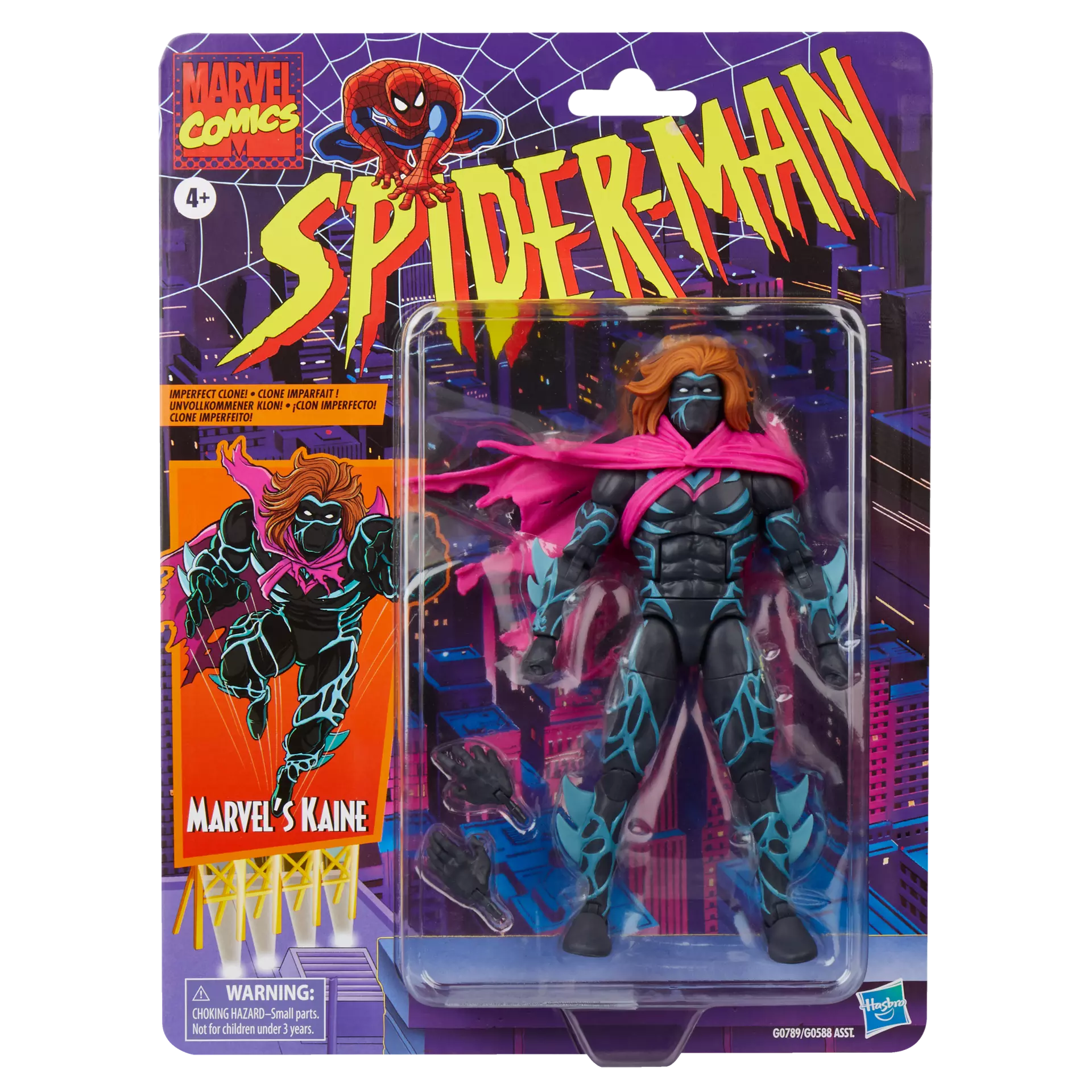 Marvel Legends Series: 6-Inch Collectible Action Figure of Marvel's Kaine from Spider - Man Comics
