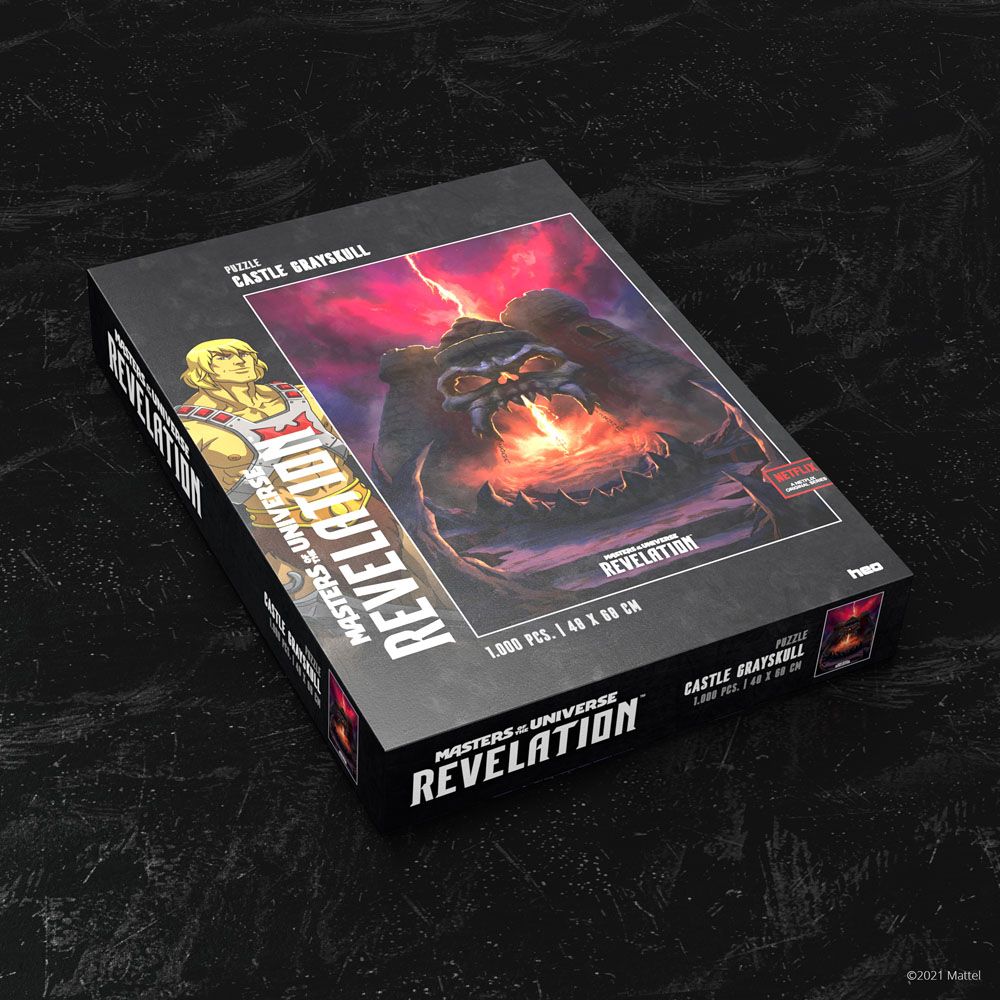 1000-Piece Masters of the Universe Revelation Jigsaw Puzzle - Castle Grayskull