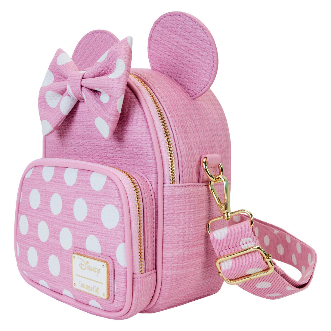 Loungefly Disney Mini Convertible Straw Bag Inspired by Minnie Mouse