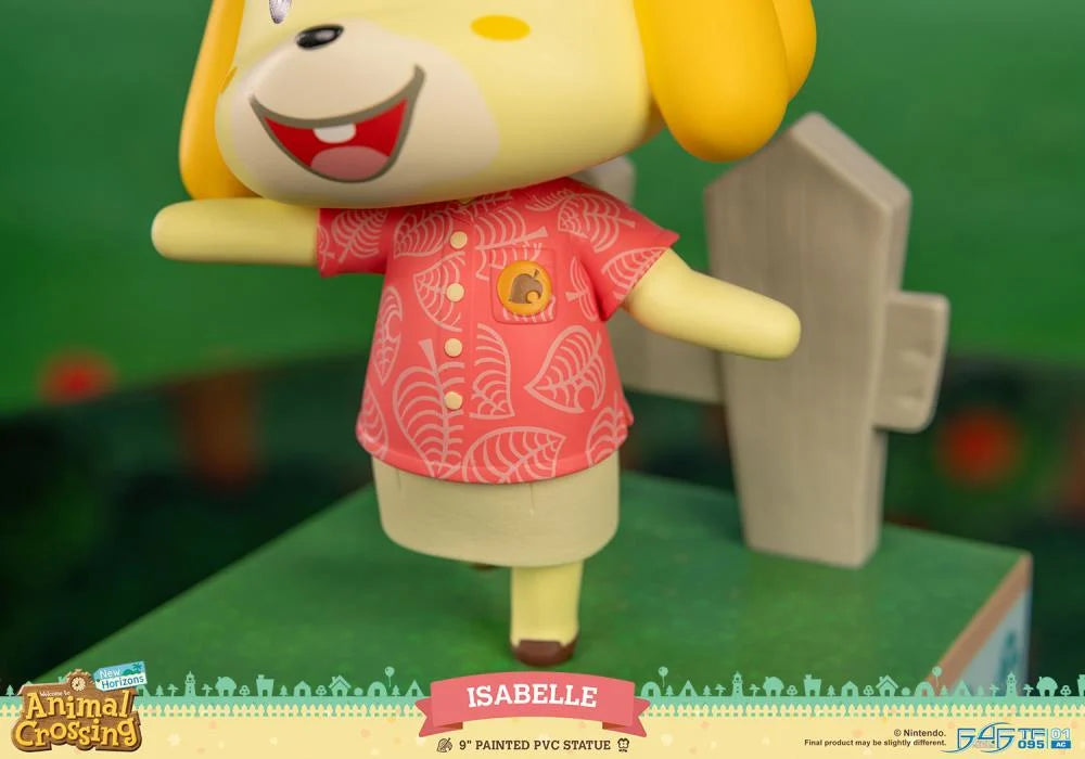 First 4 Figures Collectible PVC Statue of Isabelle from Animal Crossing New Horizons Video Game