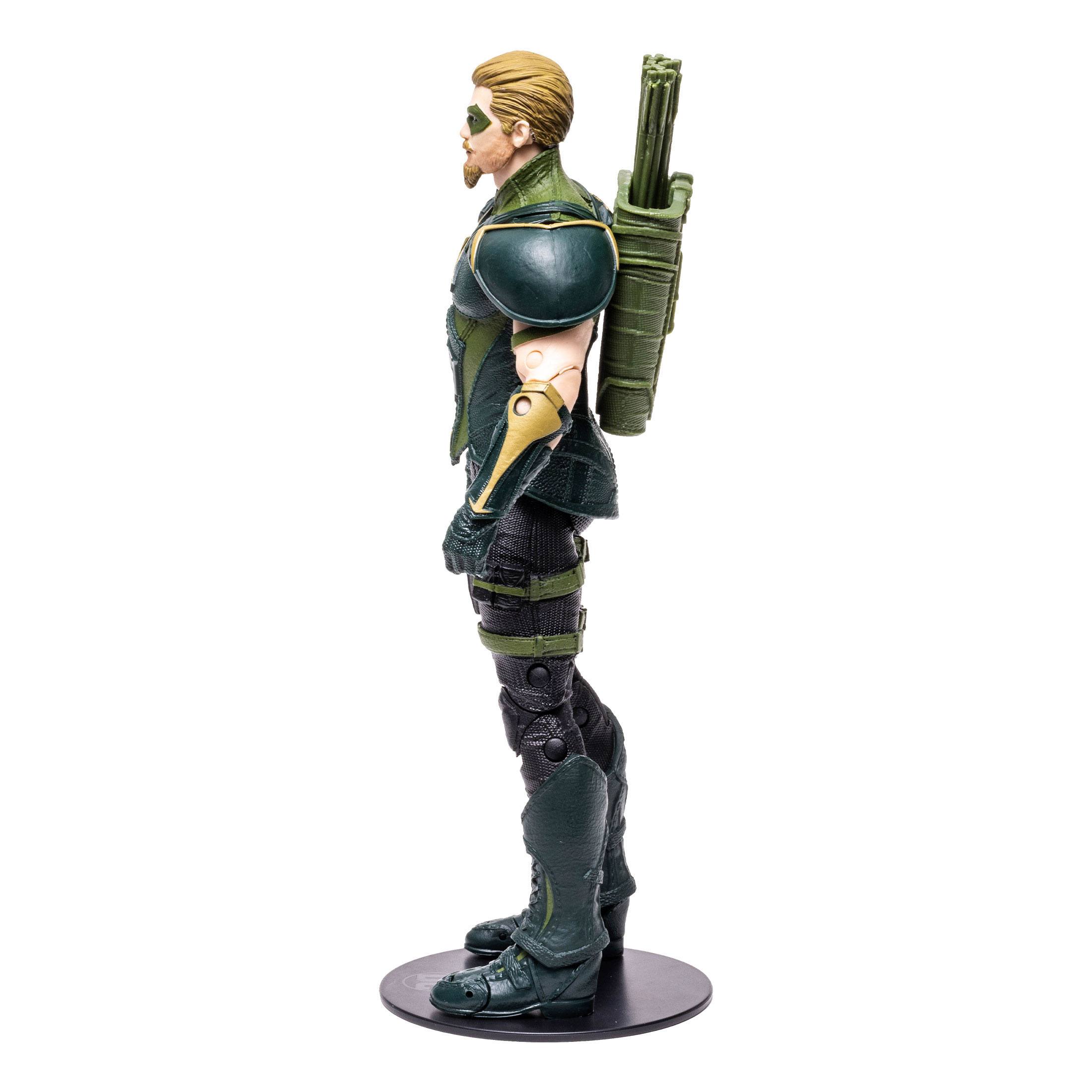 McFarlane DC Multiverse 7-Inch Highly Detailed Green Arrow Action Figure for Collectors and Fans