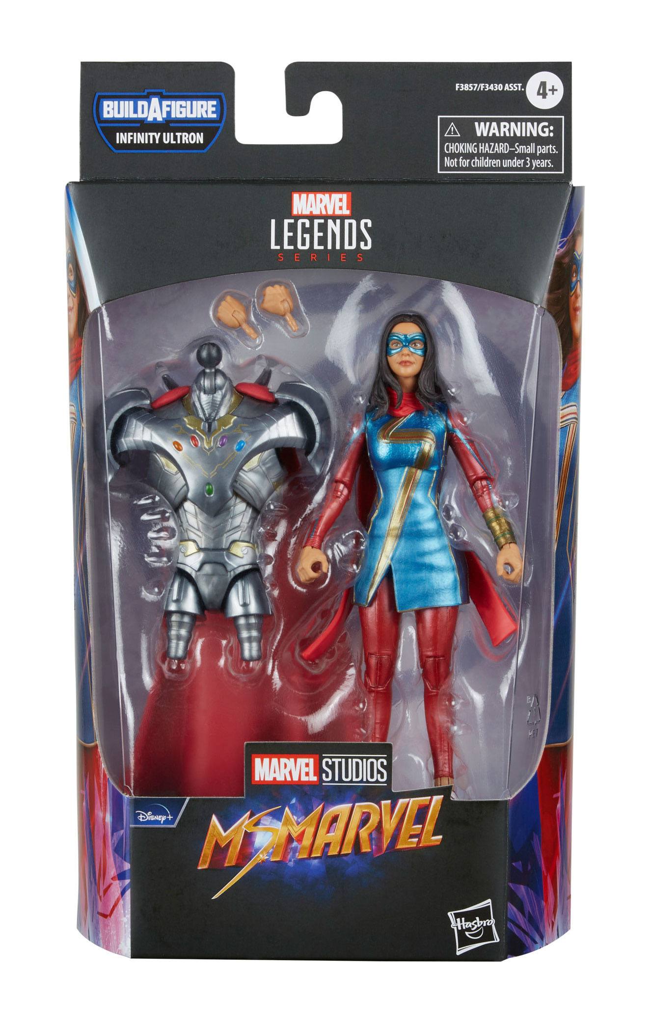 Hasbro's Premium Marvel Legends Series 6-Inch Collectible Action Figure of Ms. Marvel from Disney Plus