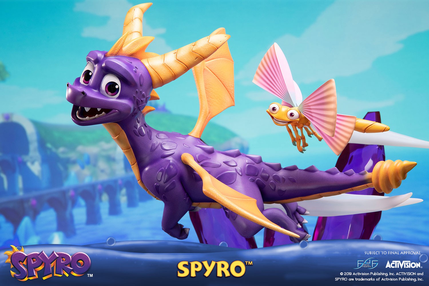 First4Figures Highly Detailed Spyro from Reignited Trilogy Statue
