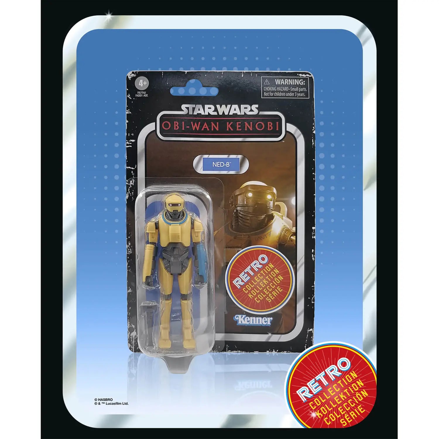 Hasbro's Classic Star Wars Retro Collection NED - B Action Figure Toy for Kids and Collectors