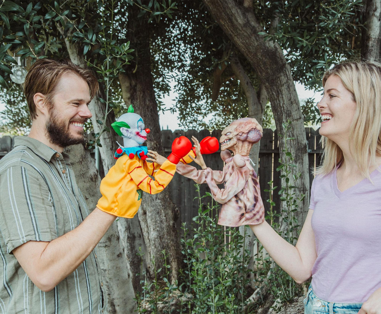 Horror Reachers 13-Inch Pumpkinhead Boxing Grabbing Hand Puppet