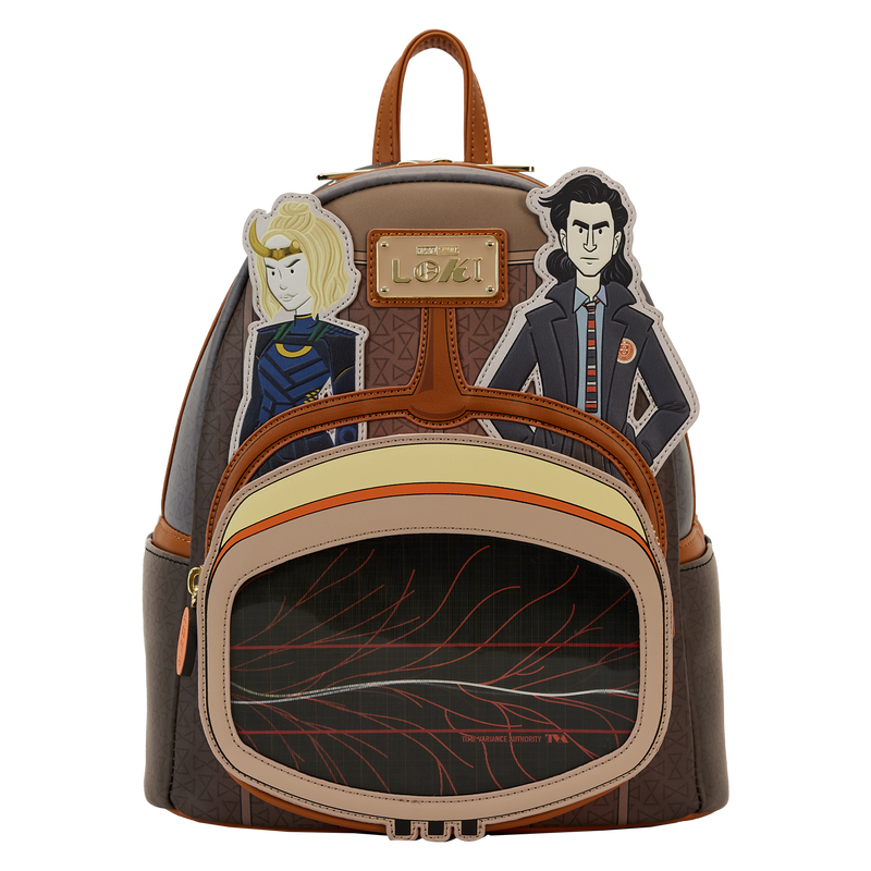 Loungefly Loki TVA Multiverse Shifting Mini Backpack for Fans
