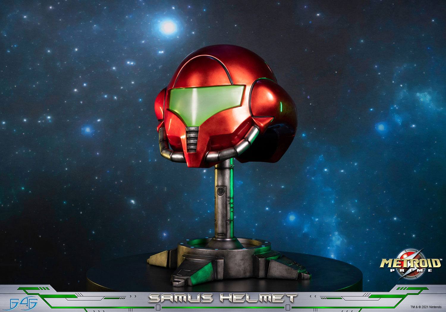 First4Figures Collectible Metroid Prime Samus Helmet Resin Statue