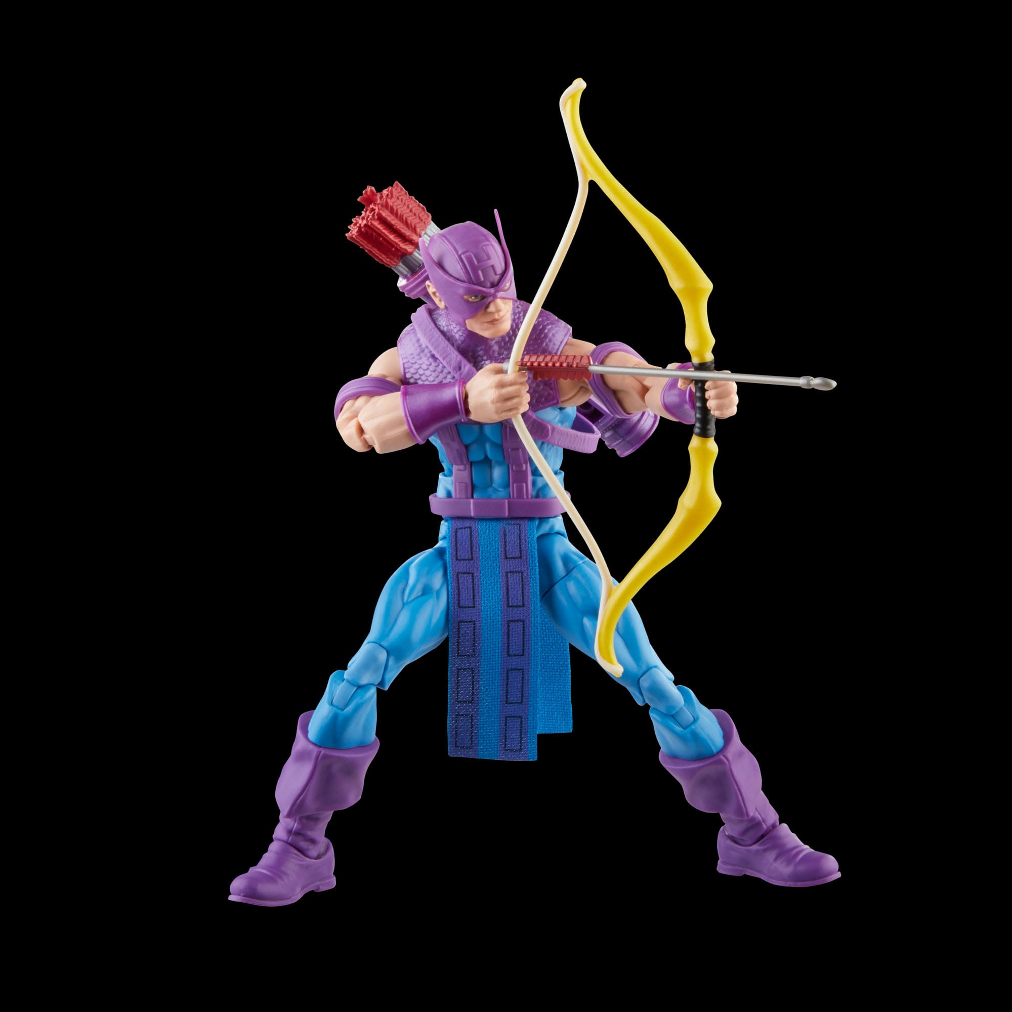 Hasbro's 6 - inch Marvel Legends Series Hawkeye with Sky - Cycle Collectible