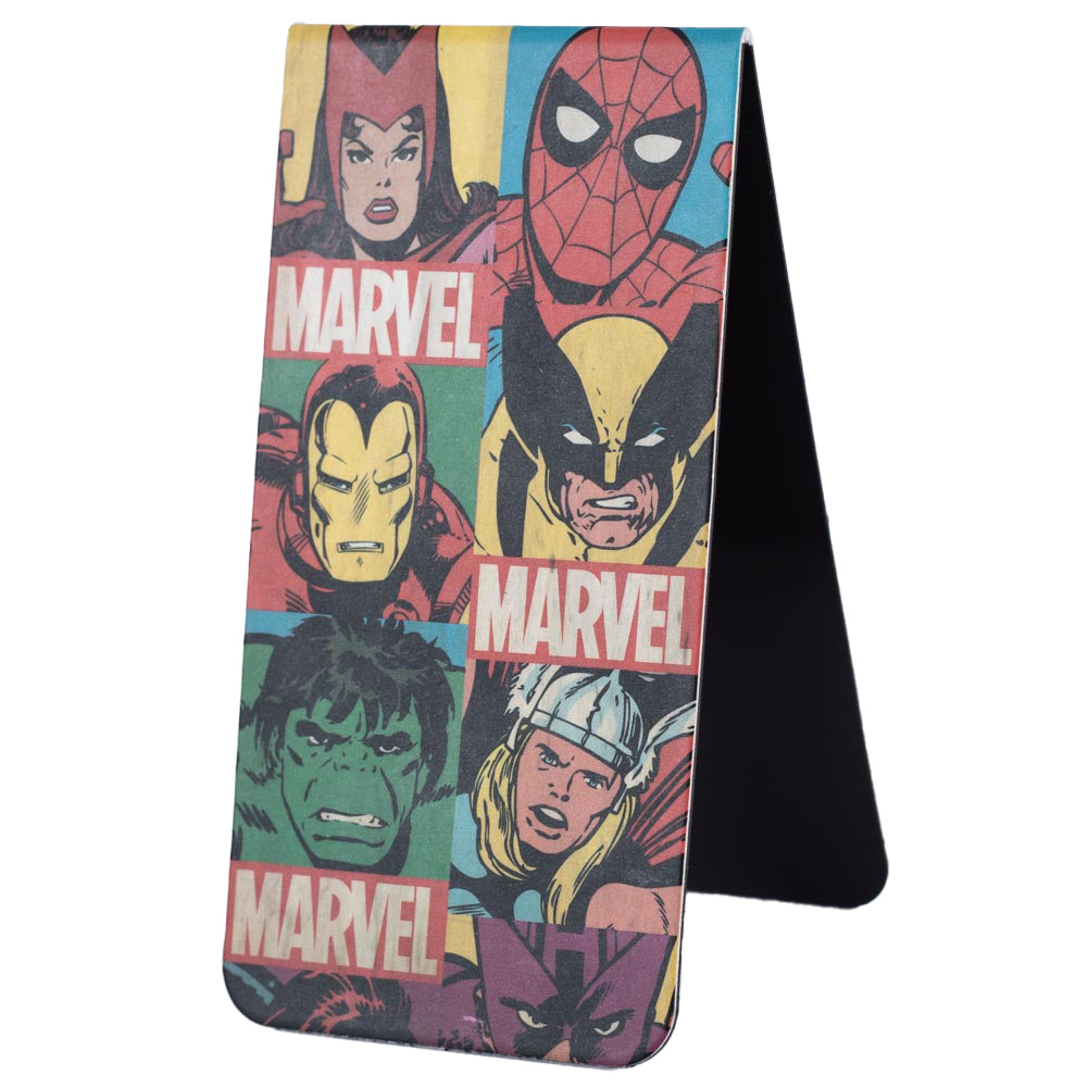 Collectible Marvel Comics Themed Magnetic Bookmark for Comic Lovers