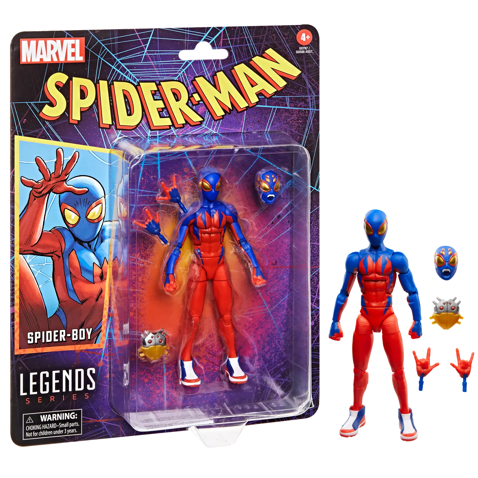 Hasbro Marvel Legends Series 6-Inch Detailed Spider-Boy Action Figure