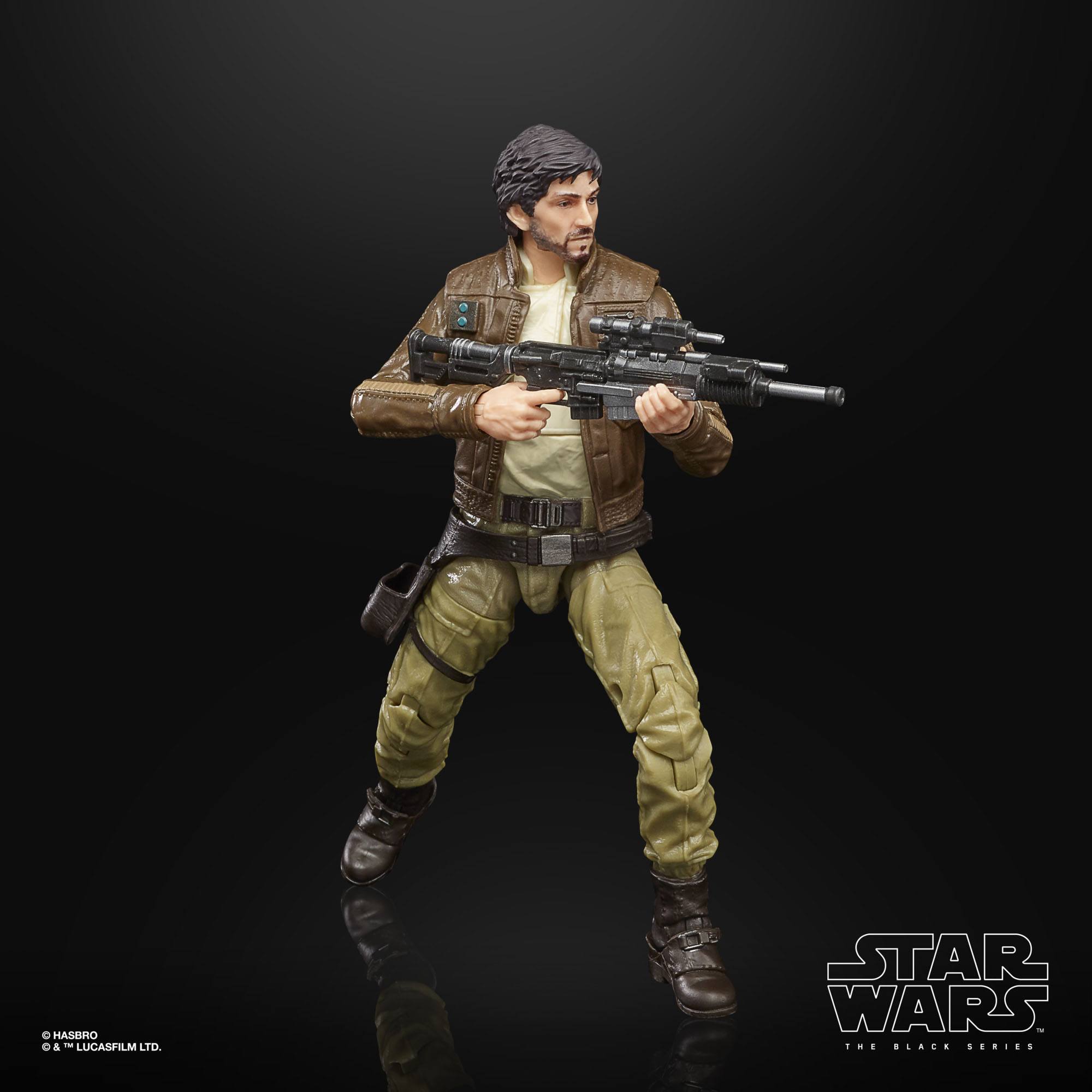 Hasbro 6-Inch Star Wars The Black Series Captain Cassian Andor Action Figure with Accessories