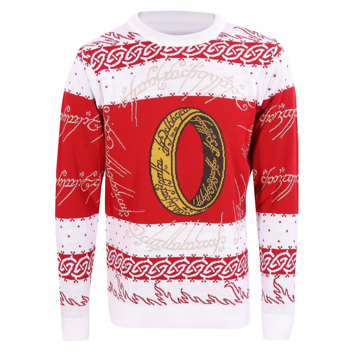 Officially Licensed Lord Of The Rings Iconic Design Knitted Unisex Jumper