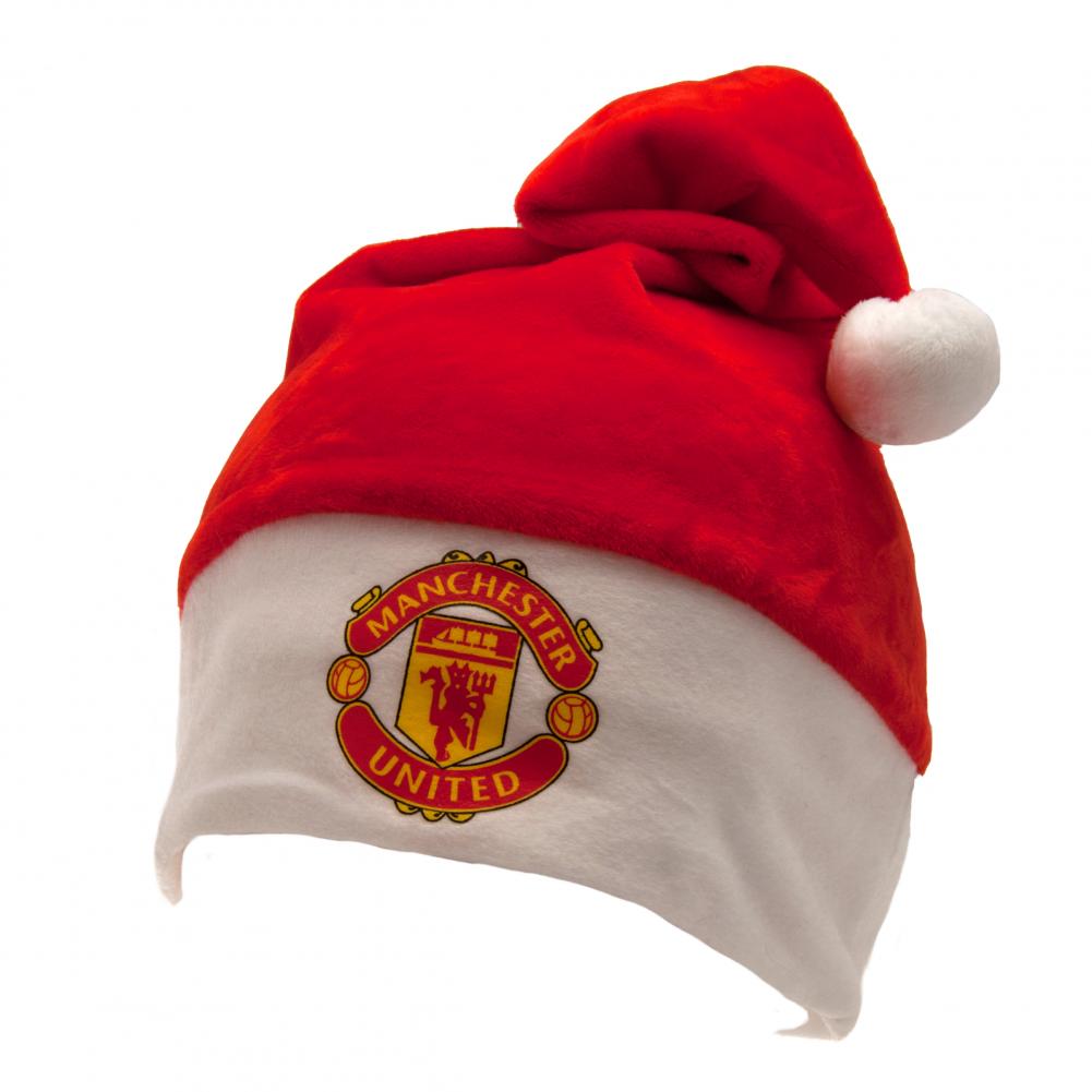 Manchester United Football Club's Soft and Novelty Santa Hat