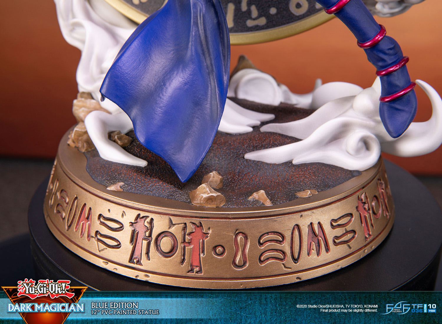 First4Figures Yu-Gi-Oh! Painted PVC Dark Magician Figurine (Blue Variant)