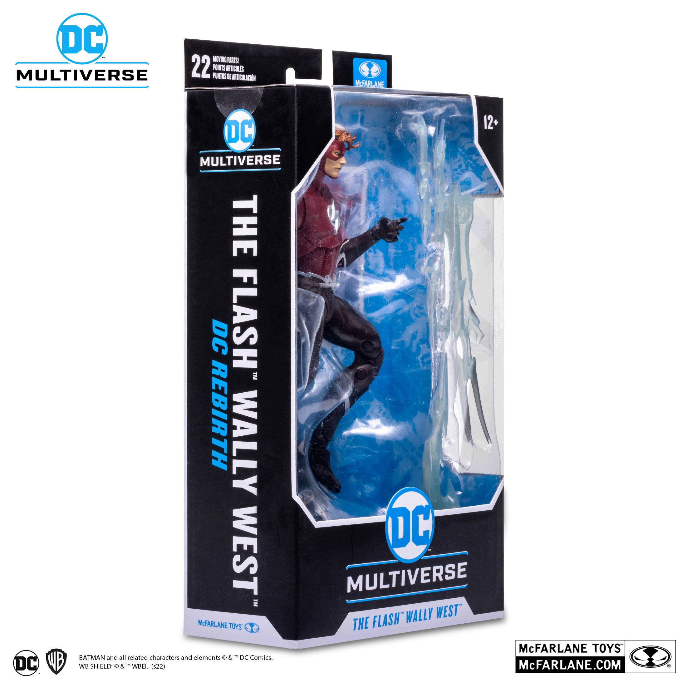 McFarlane DC Multiverse 7-Inch Wally West Red Suit The Flash Action Figure