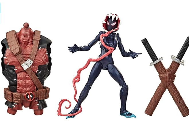 Marvel Legends 6-Inch Action Figure - Collectible Maximum Venom Ghost Spider Inspired by Marvel Comics