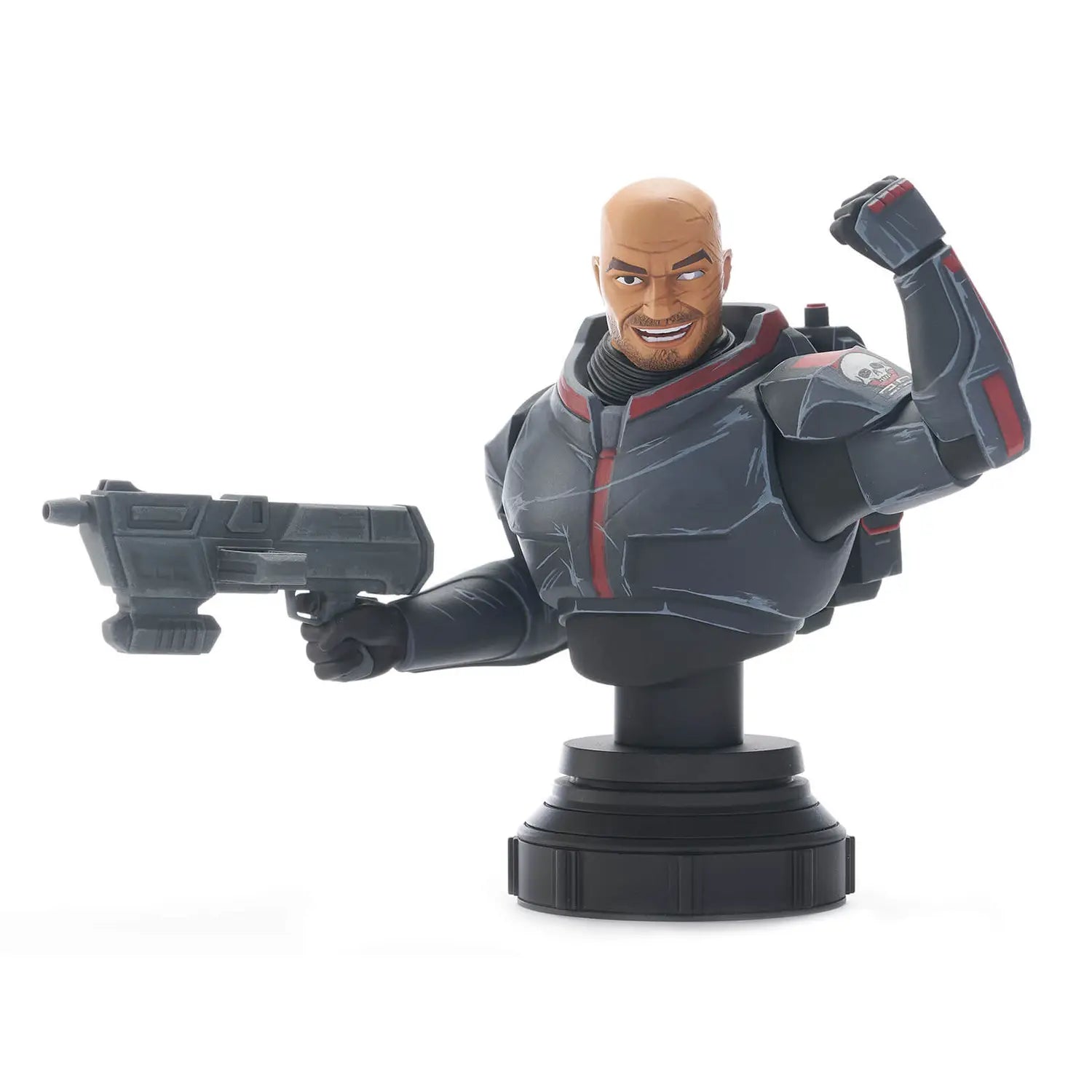 Gentle Giant Limited Edition 1/7 Scale Collectible Bust of Wrecker from Star Wars: The Clone Wars