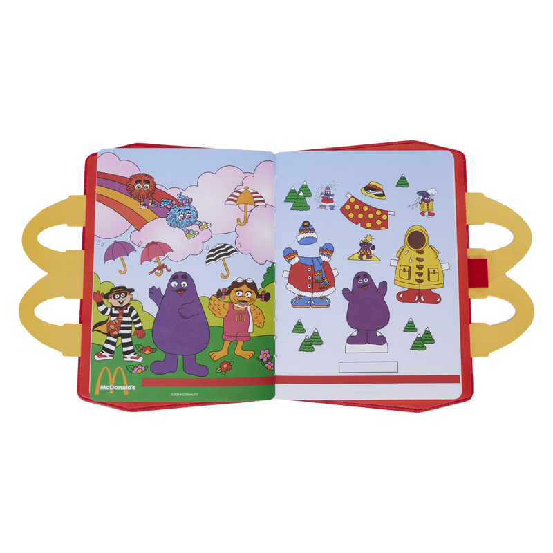 Loungefly Brand Vintage-Style McDonald's Happy Meal Lunchbox-Inspired Notebook Journal for Writing and Note-Taking