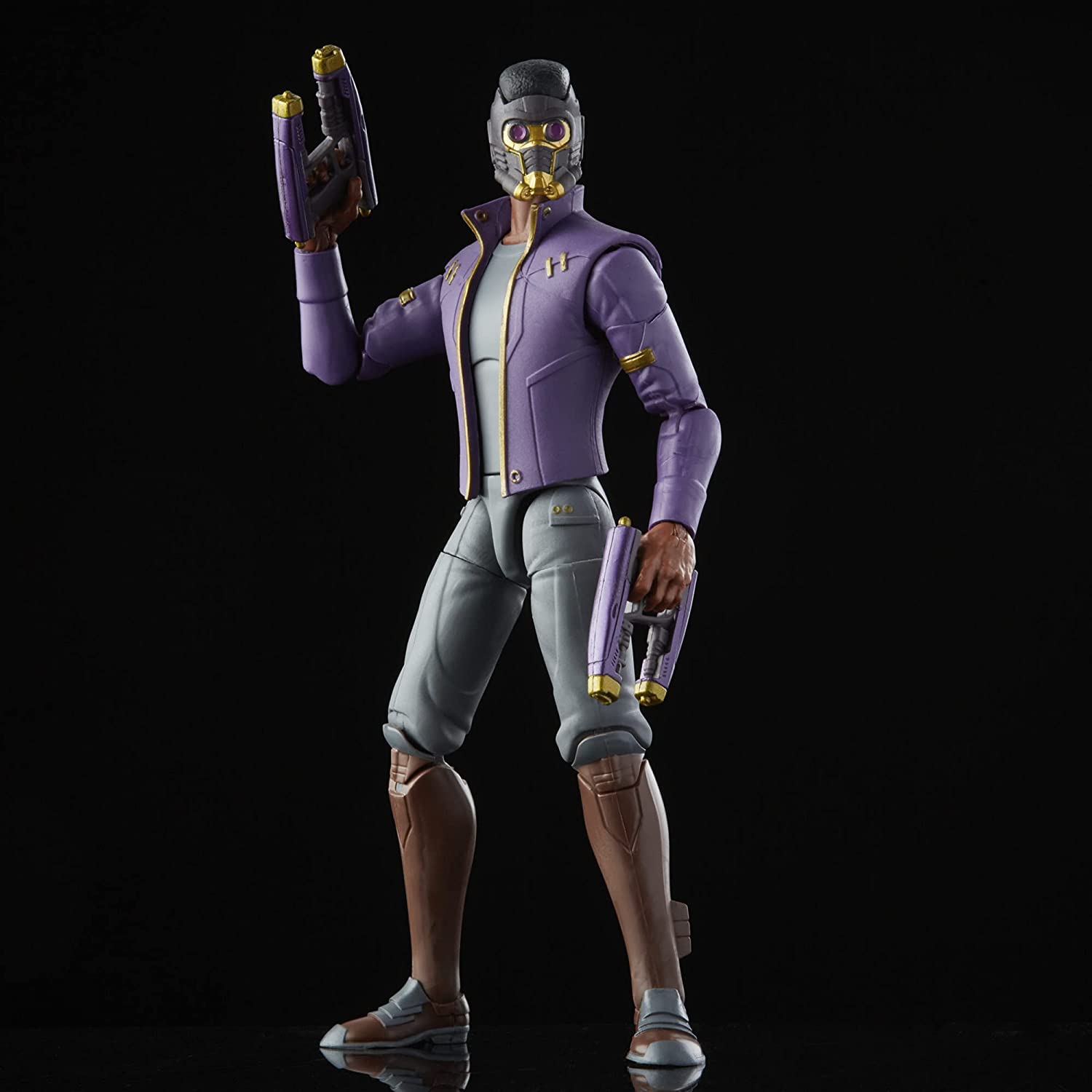 Hasbro 6-Inch Premium Marvel Legends Series What If T'Challa as Star-Lord Action Figure