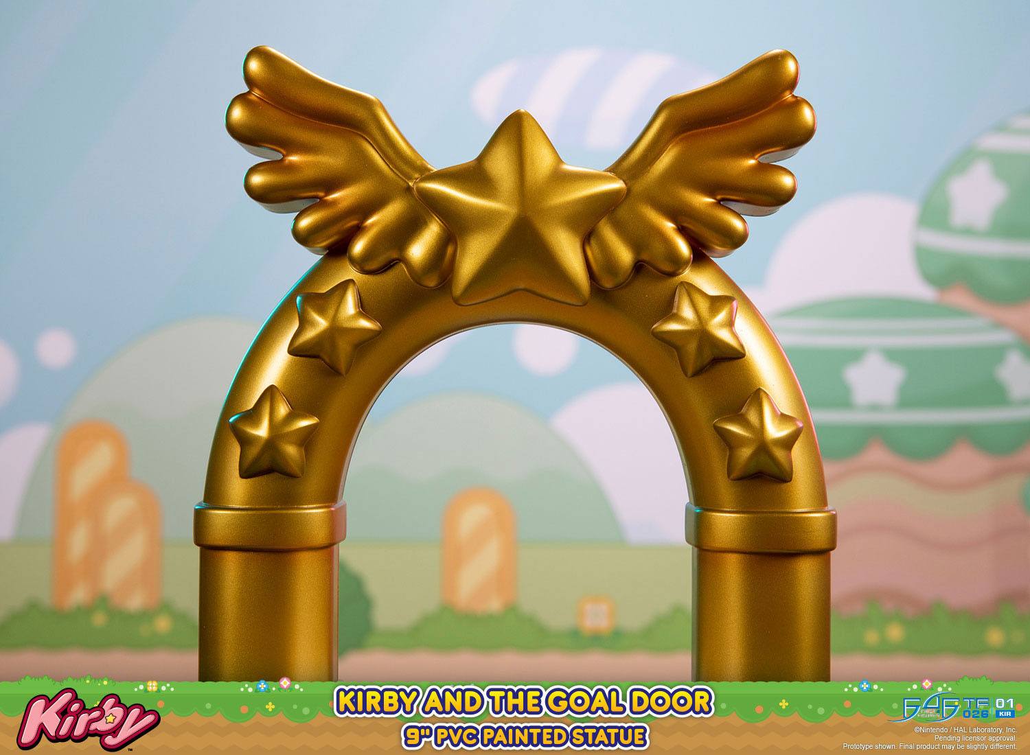 First4Figures Highly Detailed Kirby and the Goal Door PVC Collectible Figure