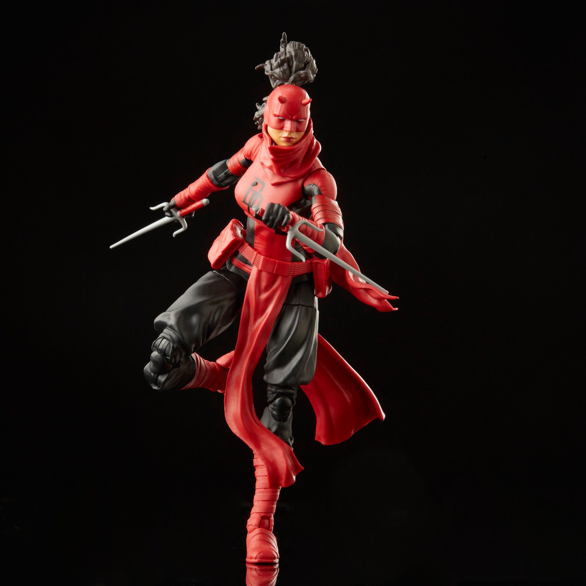 Hasbro Marvel Legends Retro-Style 6-Inch Action Figures Set: Spider-Man, Elektra Natchios as Daredevil