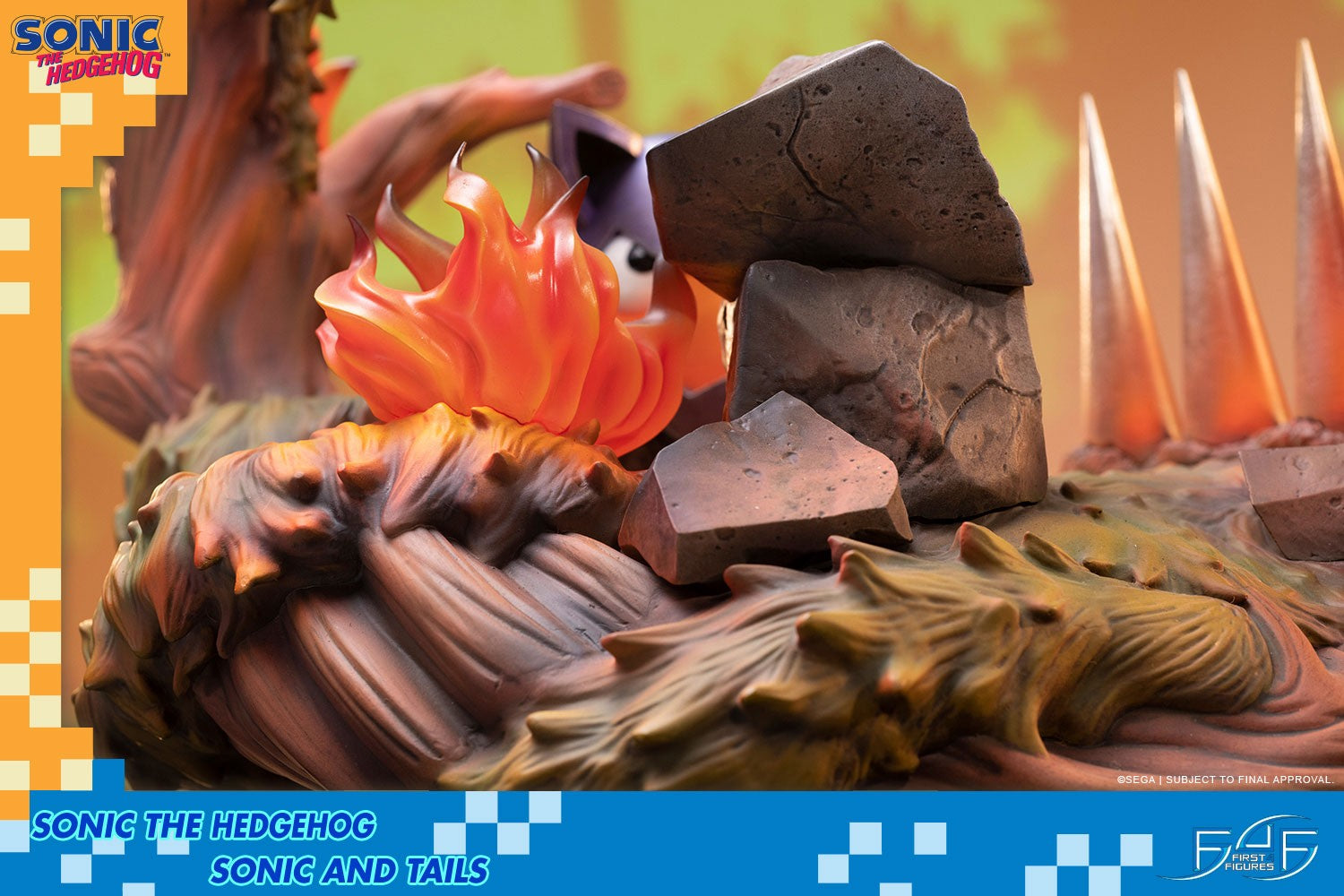 First4Figures Sonic & Tails Statue - Highly Detailed Collectible