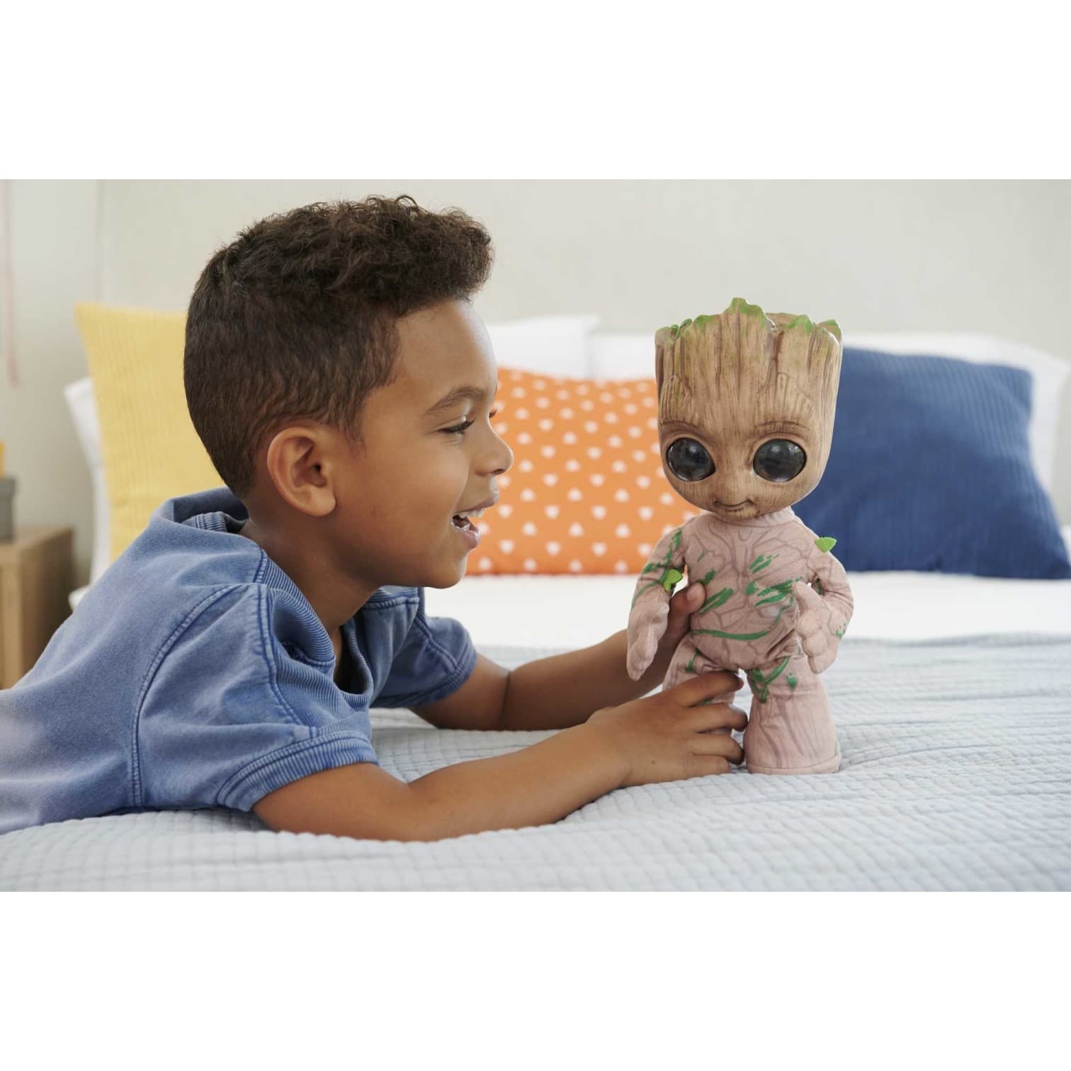 Marvel's Dancing and Talking Groovin’ Groot Interactive Plush Toy Inspired by Guardians of the Galaxy and I Am Groot