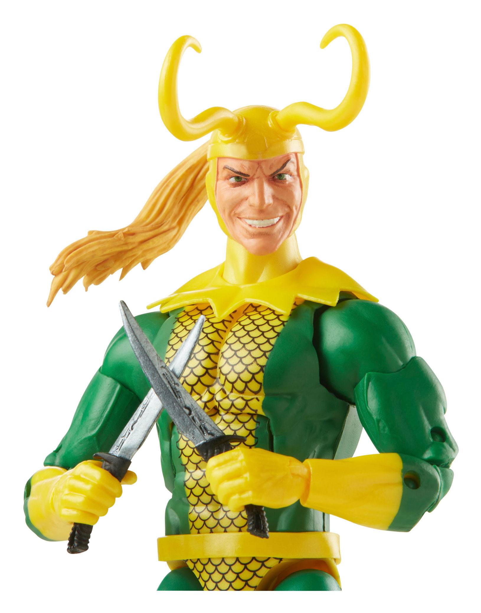 Hasbro's High - Quality 6 - Inch Action Figure of Marvel Legends Series: Loki, the Enigmatic Asgardian