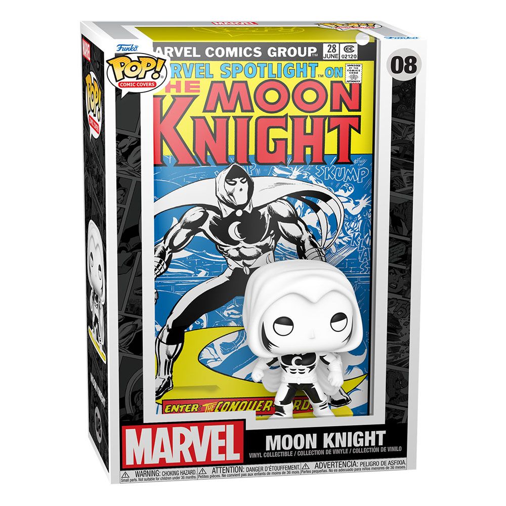 Marvel Collectible POP! Comic Cover Vinyl Figure - Moon Knight (Enter The Conqueror - Lord Edition)