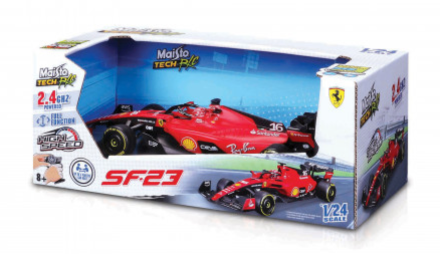 1:24 Scale Official Premium RC Ferrari SF90 F1 Car of Charles Leclerc