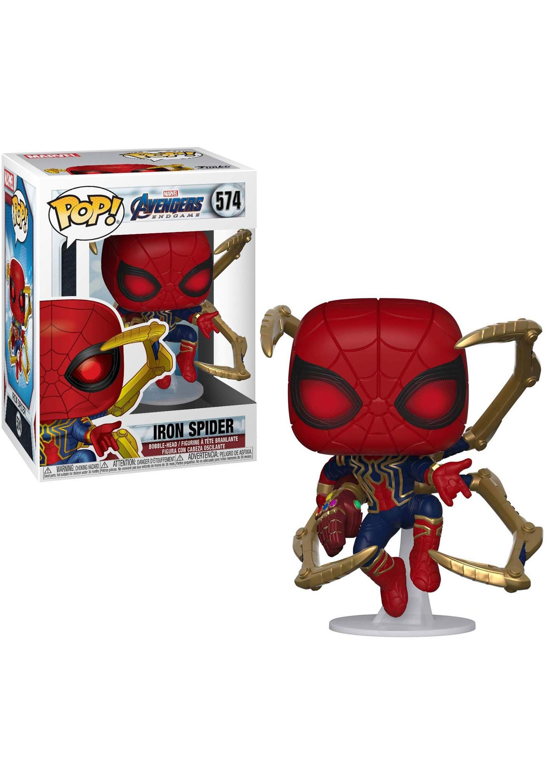 Funko Pop! Vinyl - Stylized Iron Spider with Nano Gauntlet from Marvel Avengers Endgame