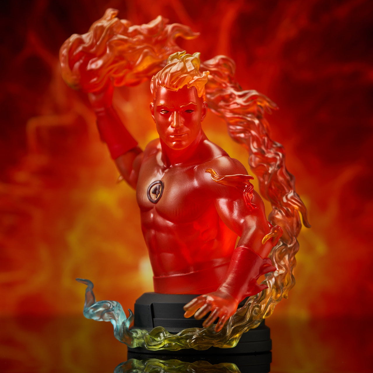 Marvel's Human Torch 1/6 Scale Translucent Resin Limited Edition Bust