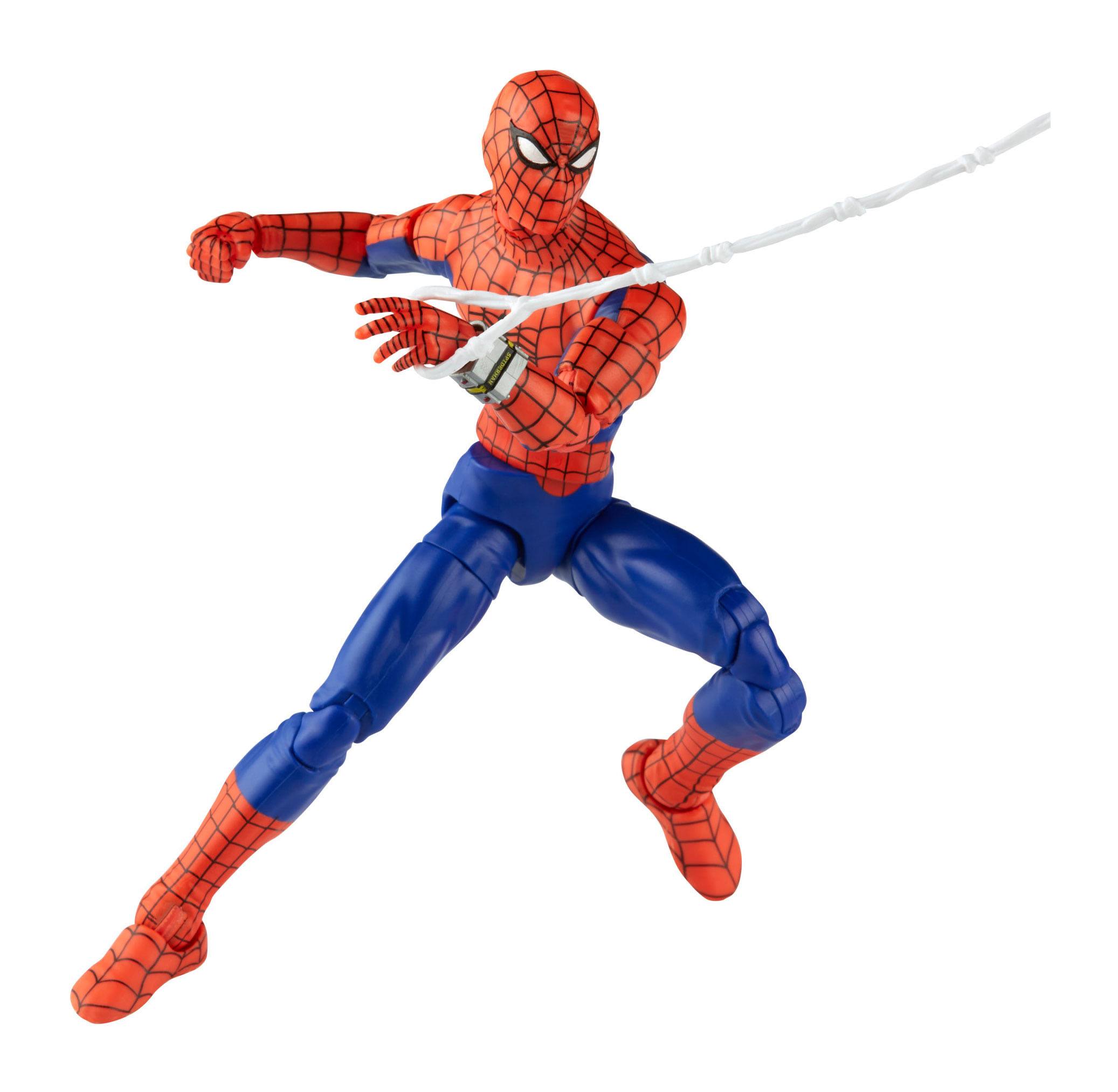 Marvel Legends Series 60th Anniversary Collectible 6 - inch Japanese Spider - Man Action Figure for Fans and Collectors