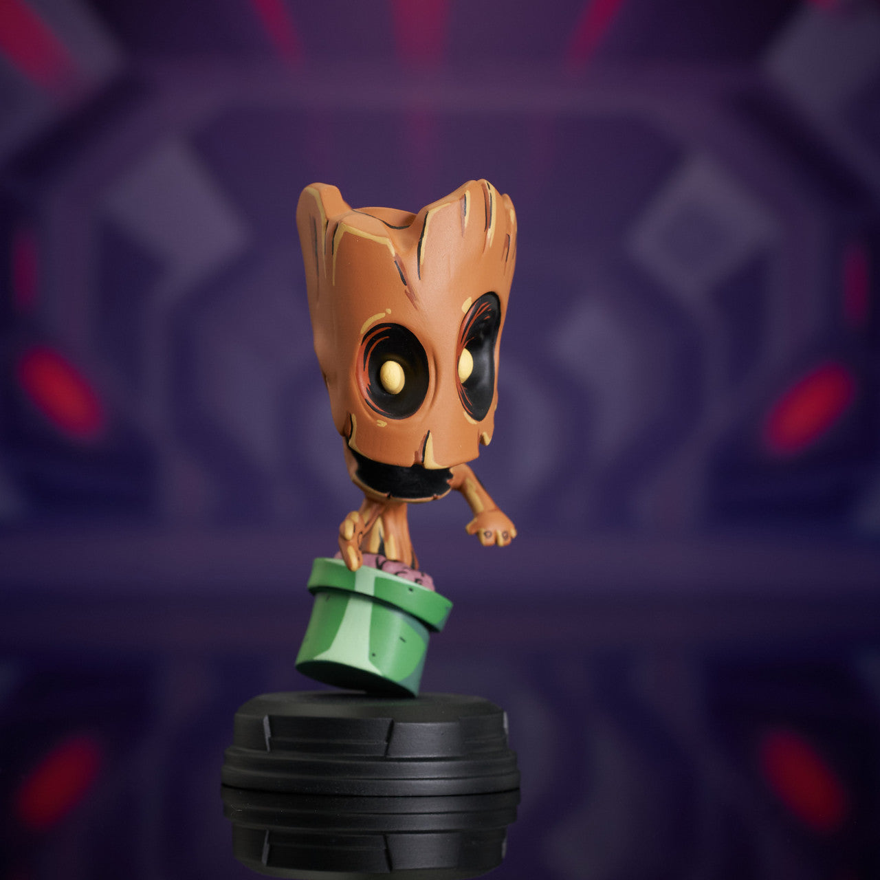 Limited Edition Resin Pot Marvel Animated Groot Collectible Statue