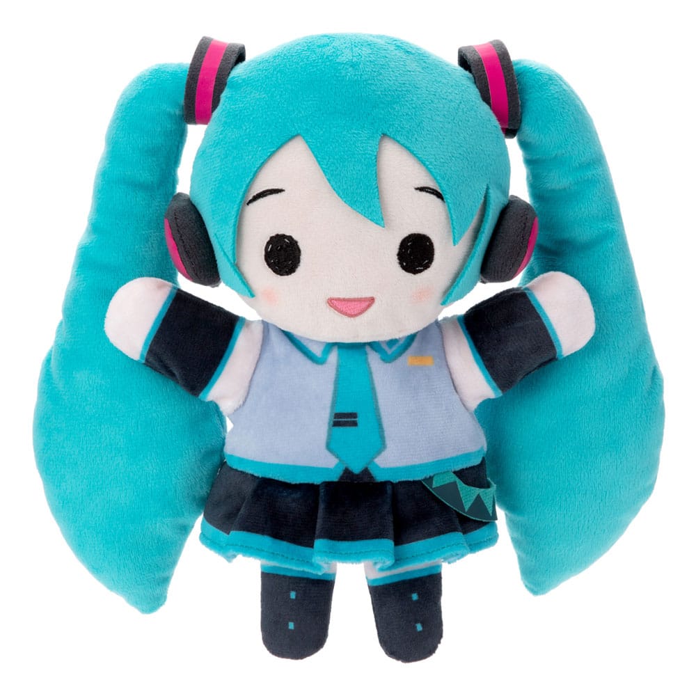 Adorable 100% Polyester Hatsune Miku Hand Puppet Plush Toy
