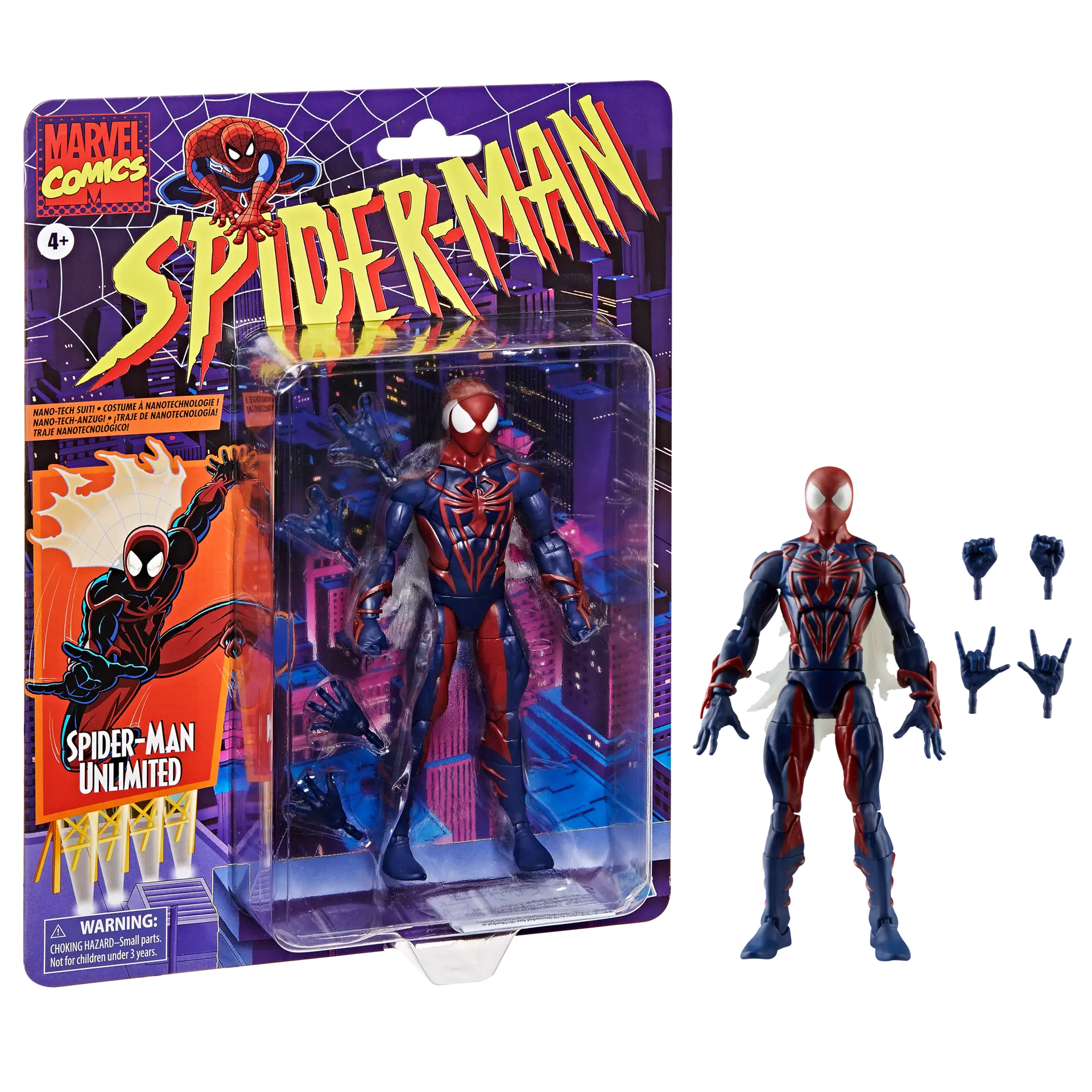 Hasbro Marvel Legends Series 6-Inch Spider-Man Unlimited Action Figure