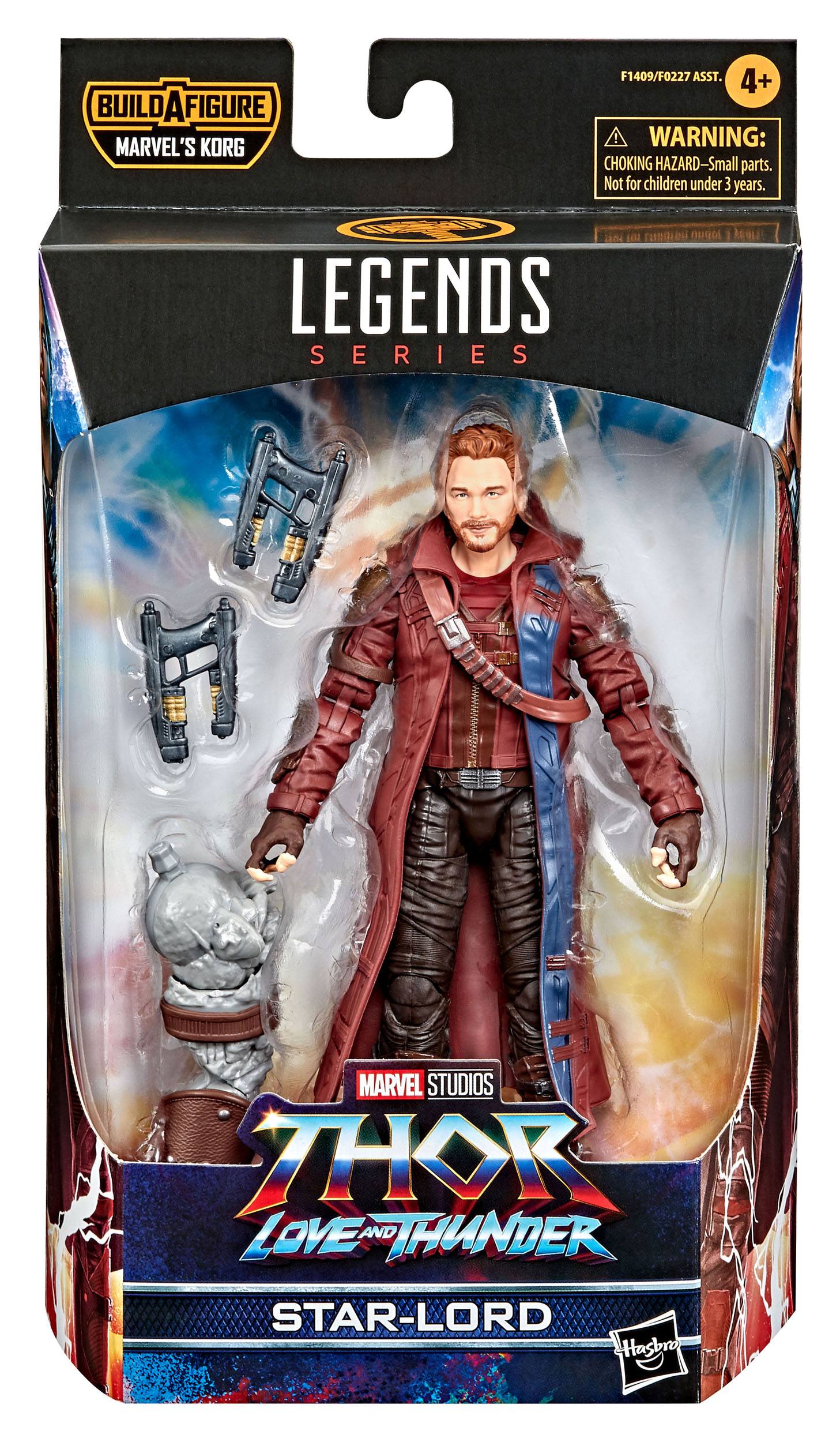 6 - inch Premium Marvel Legends Star - Lord Action Figure from Thor: Love and Thunder