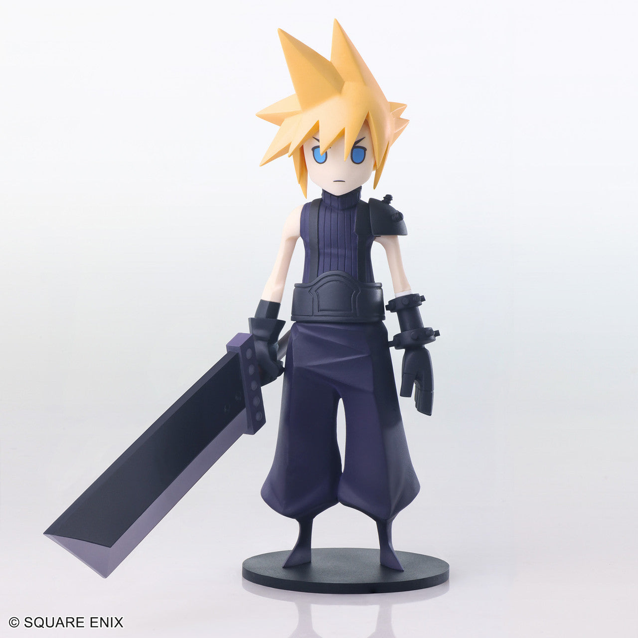 Collectible Final Fantasy VII Static Arts Miniature Figure of Cloud Strife