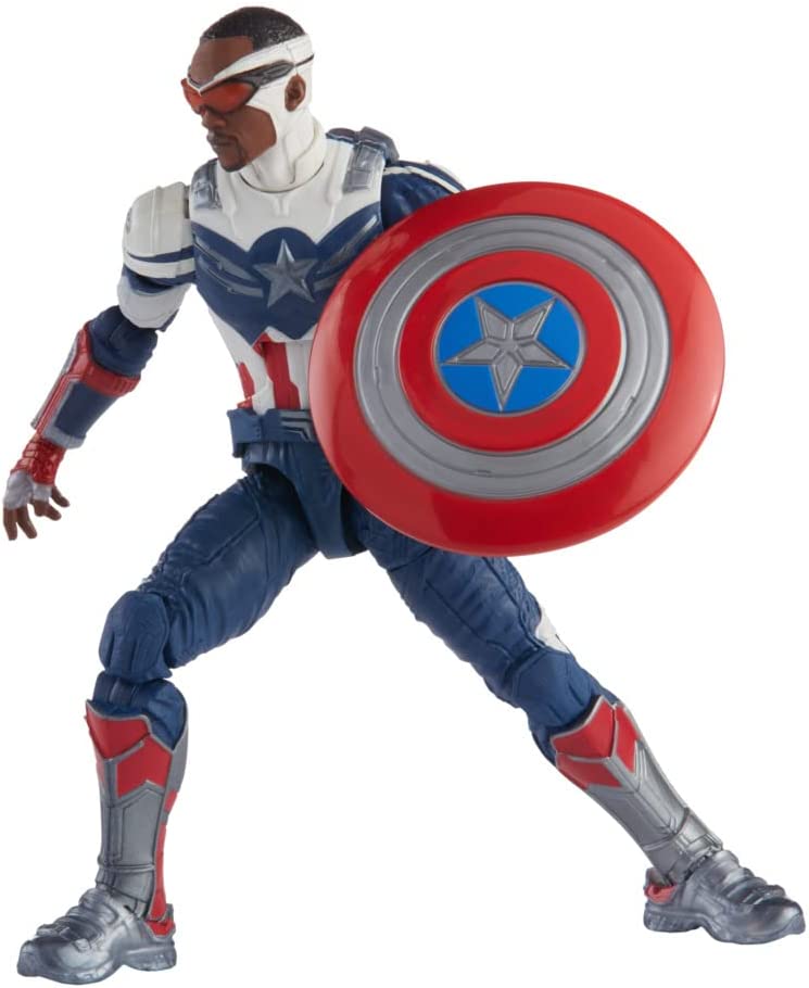 Hasbro Marvel Legends Series 6-Inch Collectible Action Figure of Avengers' Captain America Sam Wilson