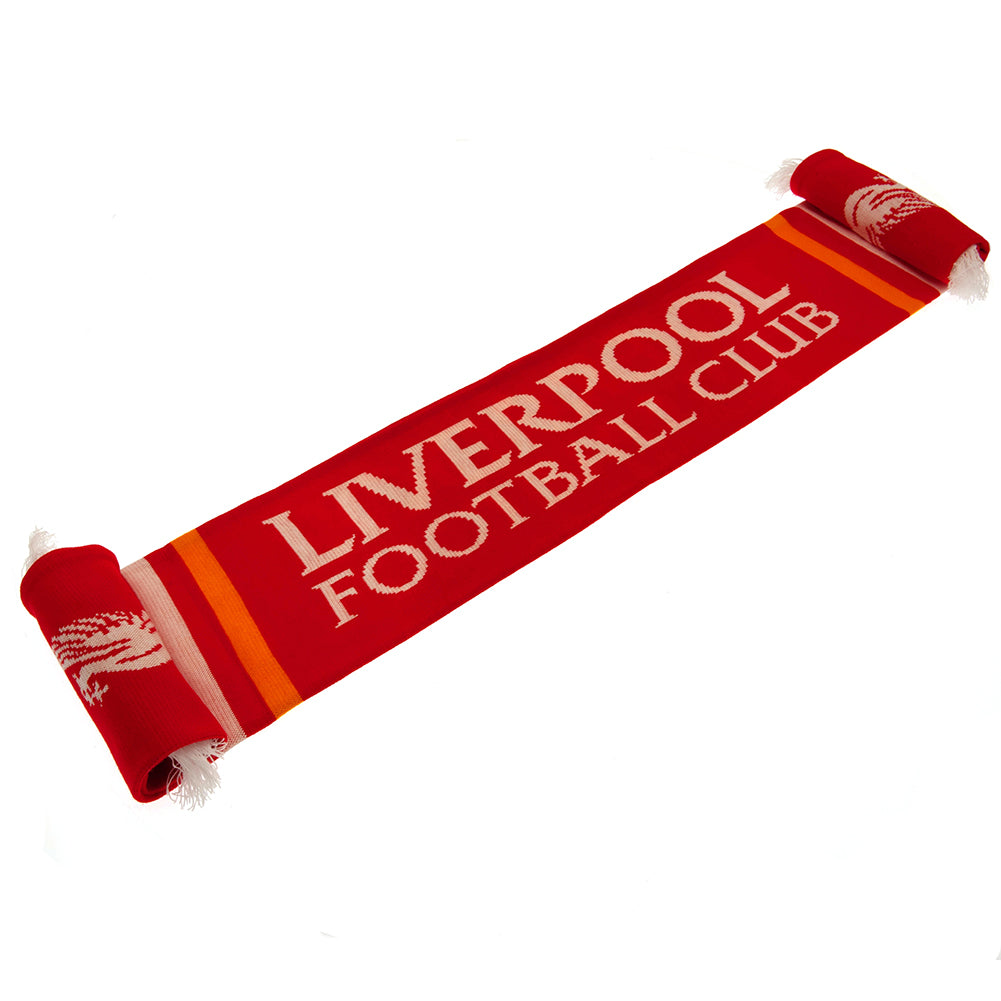 Authentic Liverpool Football Club Knitted Scarf for Fans