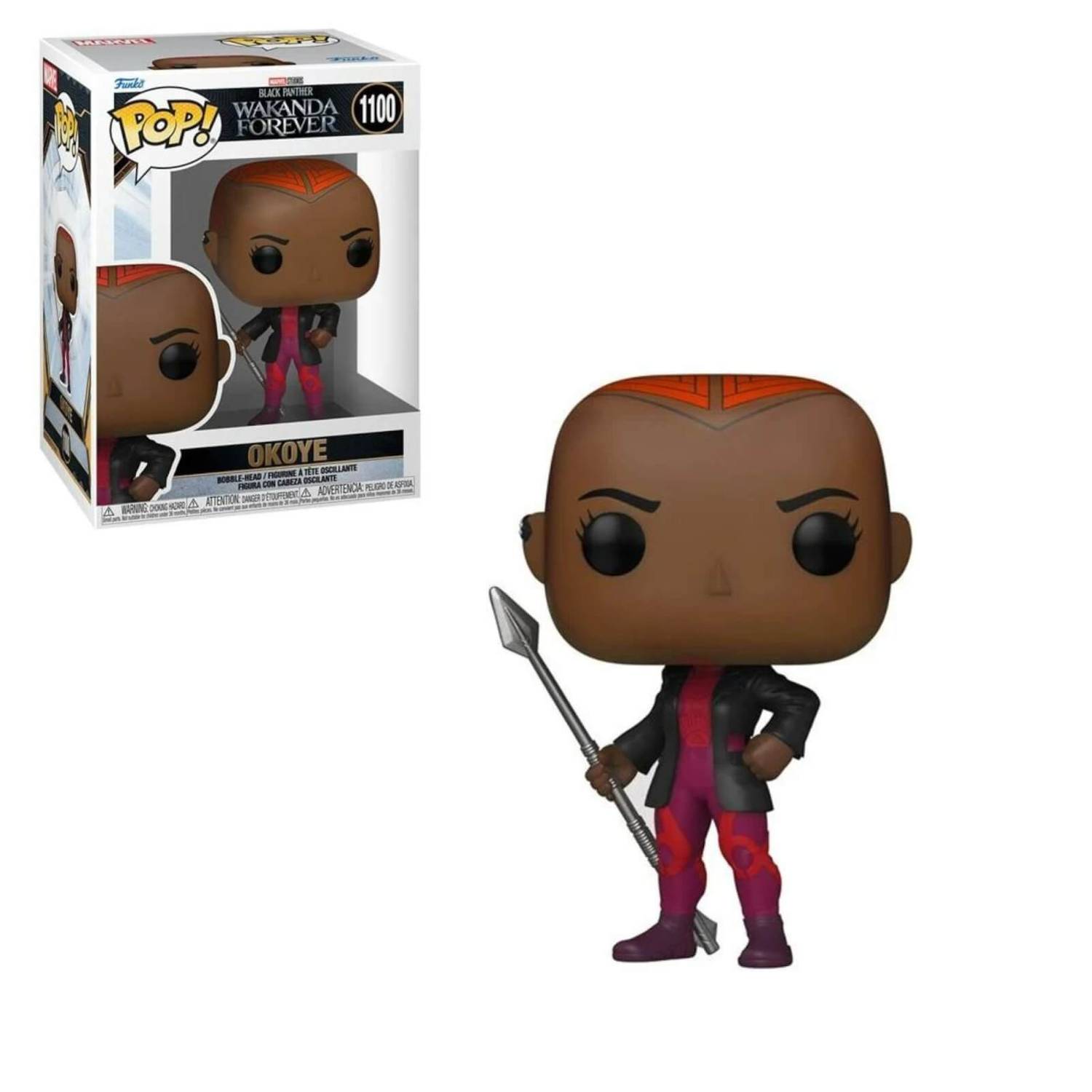 Marvel Black Panther: Wakanda Forever Okoye Collectible Funko Pop! Vinyl Figurine