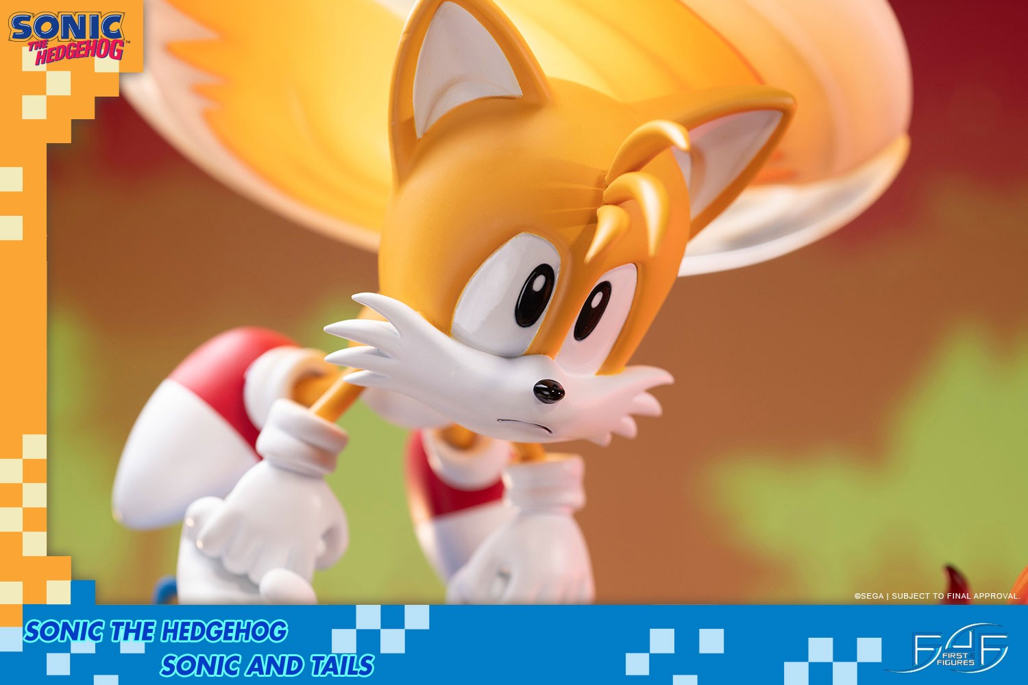 First4Figures Sonic & Tails Statue - Highly Detailed Collectible