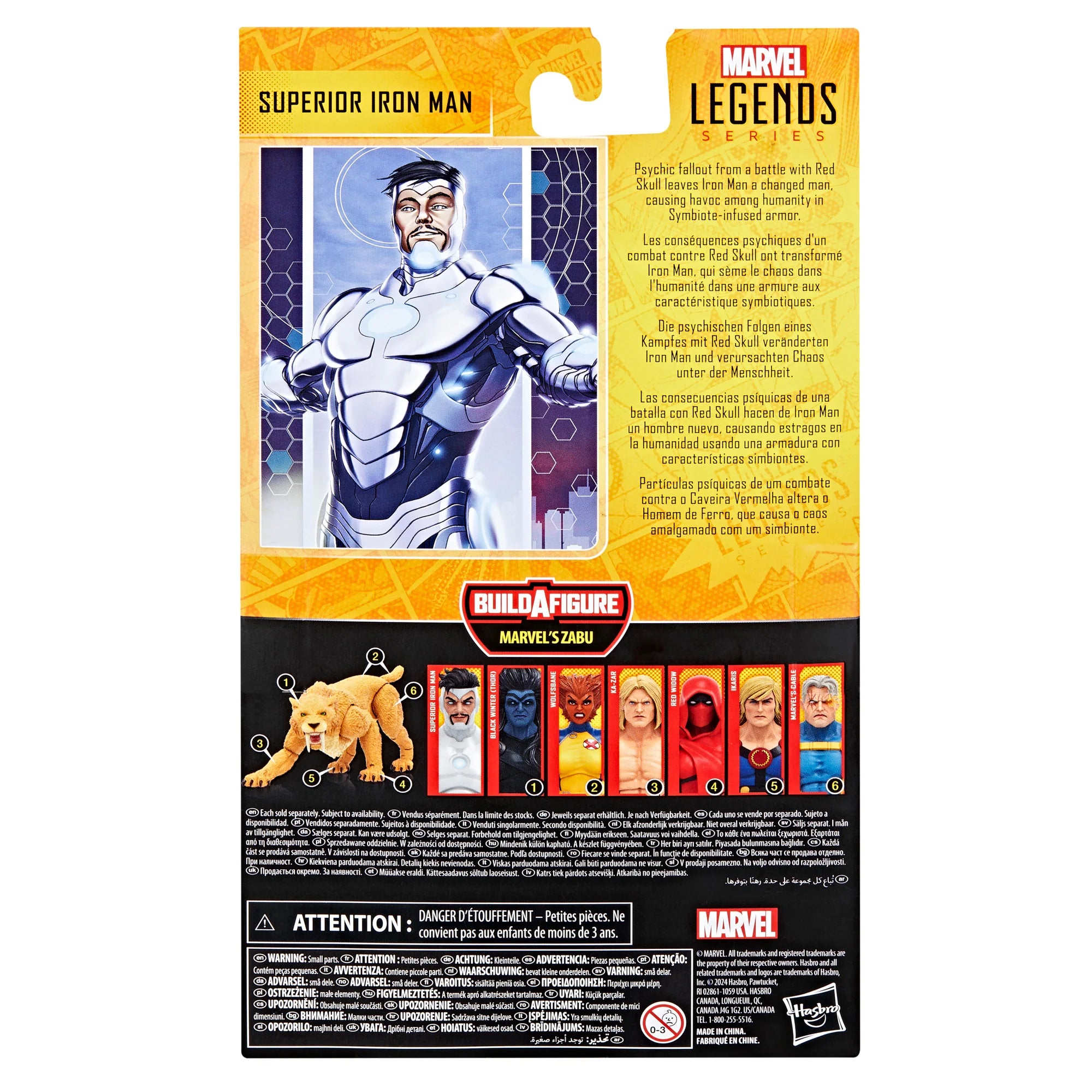 Hasbro's Marvel Legends Series Collectible 6-Inch Scale Superior Iron Man Action Figure