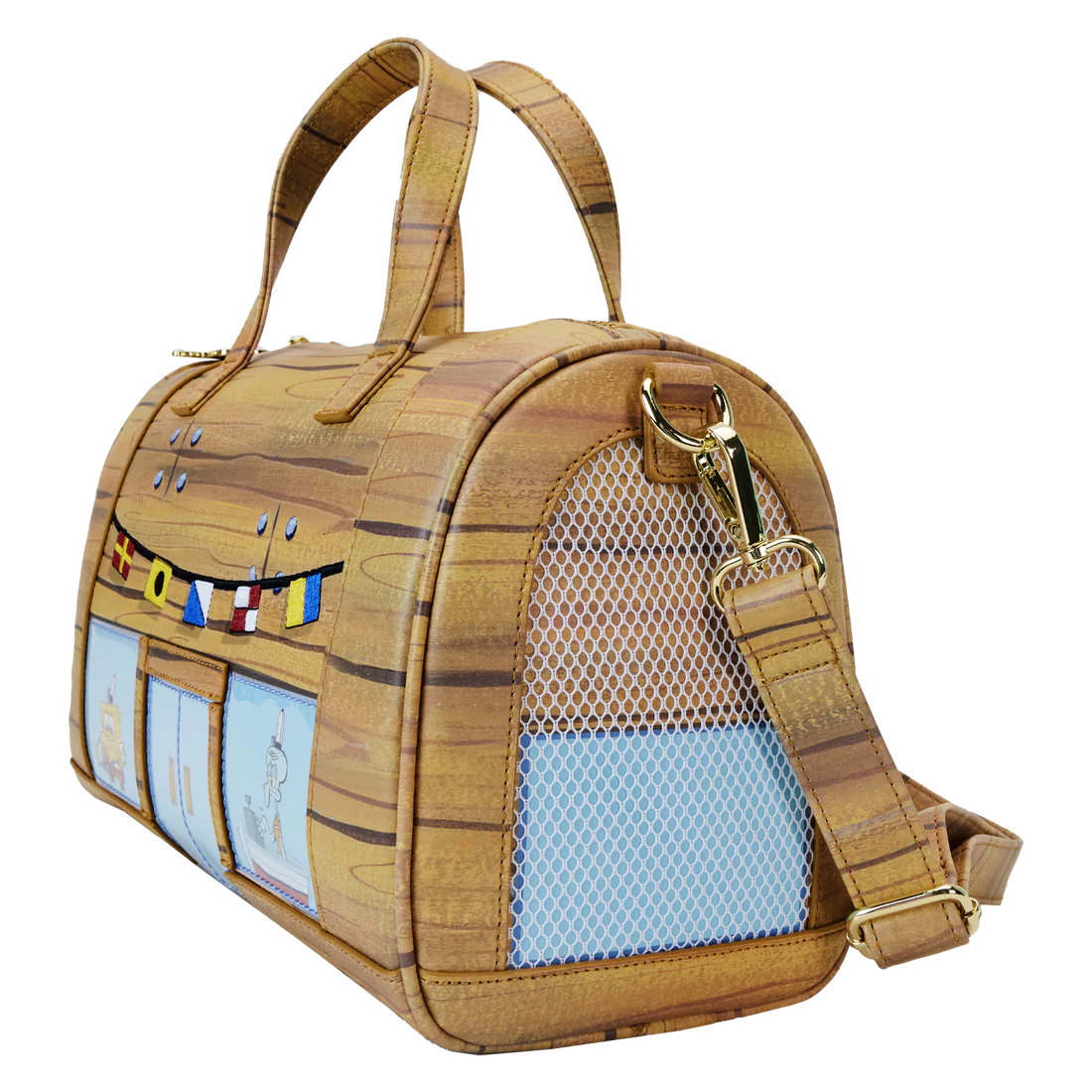 Loungefly Nickelodeon Spongebob 25th Anniversary Stylish Krusty Krab Crossbody Bag