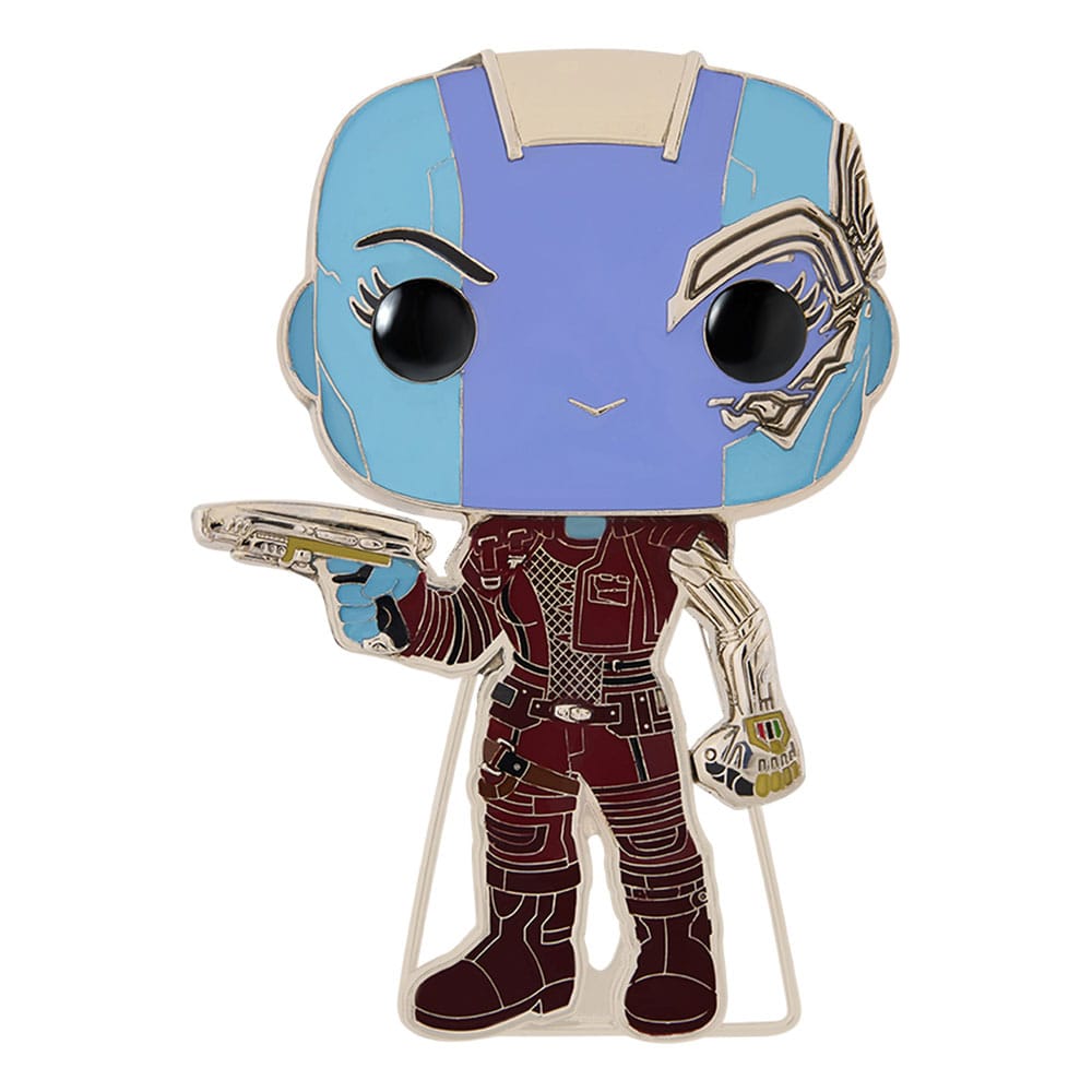 Funko's Marvel Infinity Saga POP! Metal Enamel Pin of Nebula