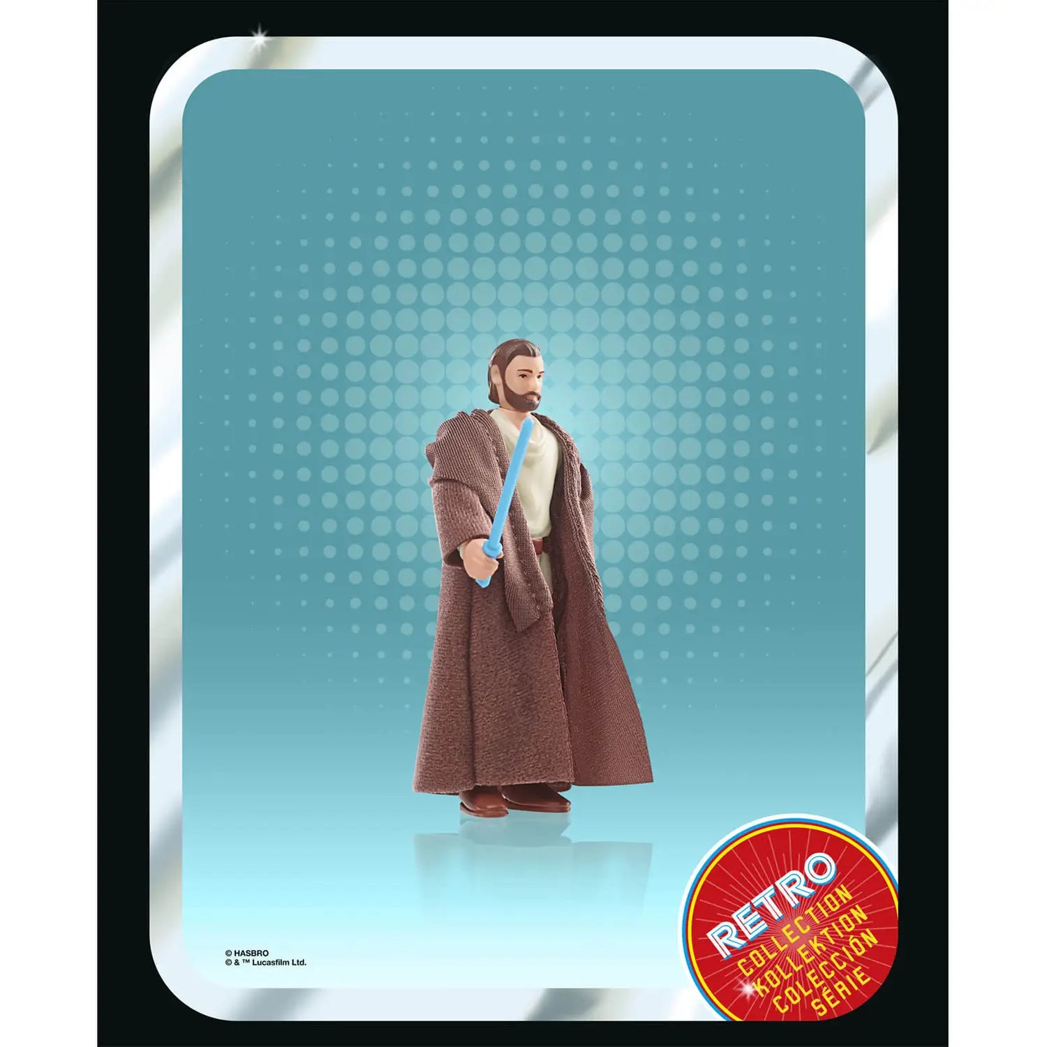 Hasbro's Retro Star Wars Obi - Wan Kenobi (Wandering Jedi) Action Figure