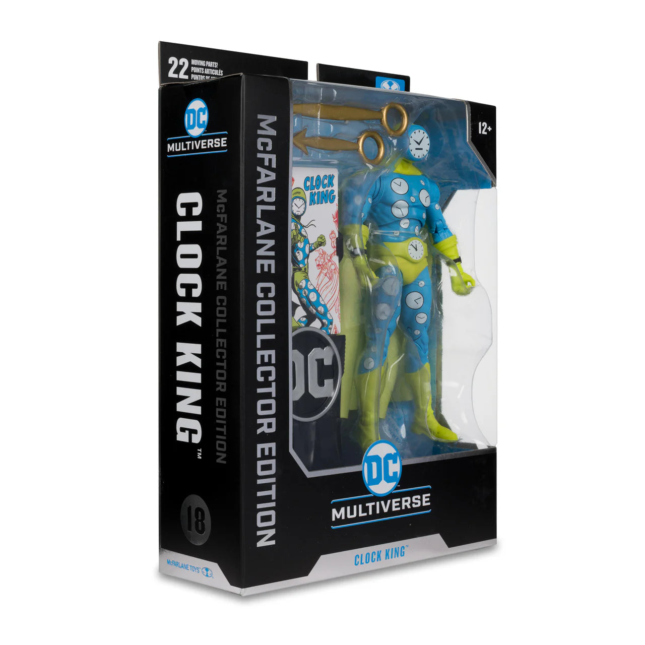 McFarlane DC Multiverse Highly Detailed Collector Edition 7-Inch Action Figure of Clock King, a Notable DC Comics Villain