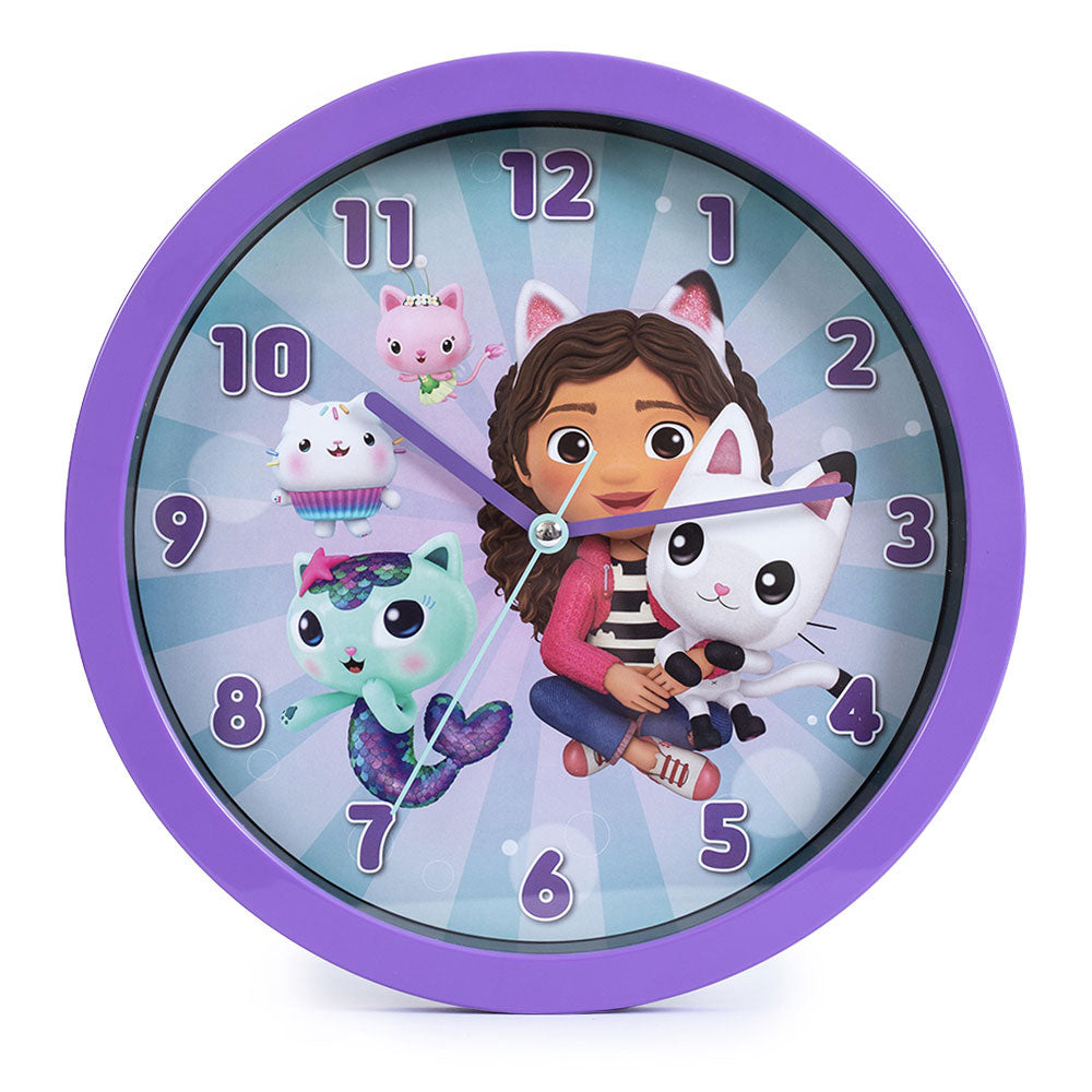 Gabby's Dollhouse Decorative Wall Clock for Home and Bedroom