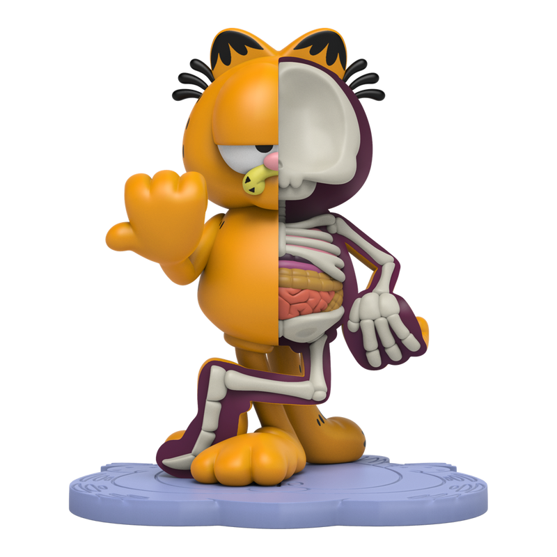 Garfield Mighty Jaxx Freeny's Dissectibles Blind Box - Set of 6 Random Vinyl Figures
