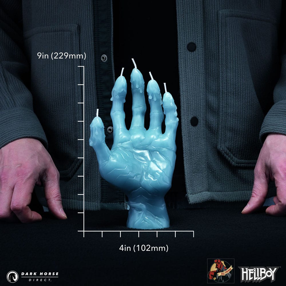 Authentic Hellboy Themed Hand of Glory Decorative Candle